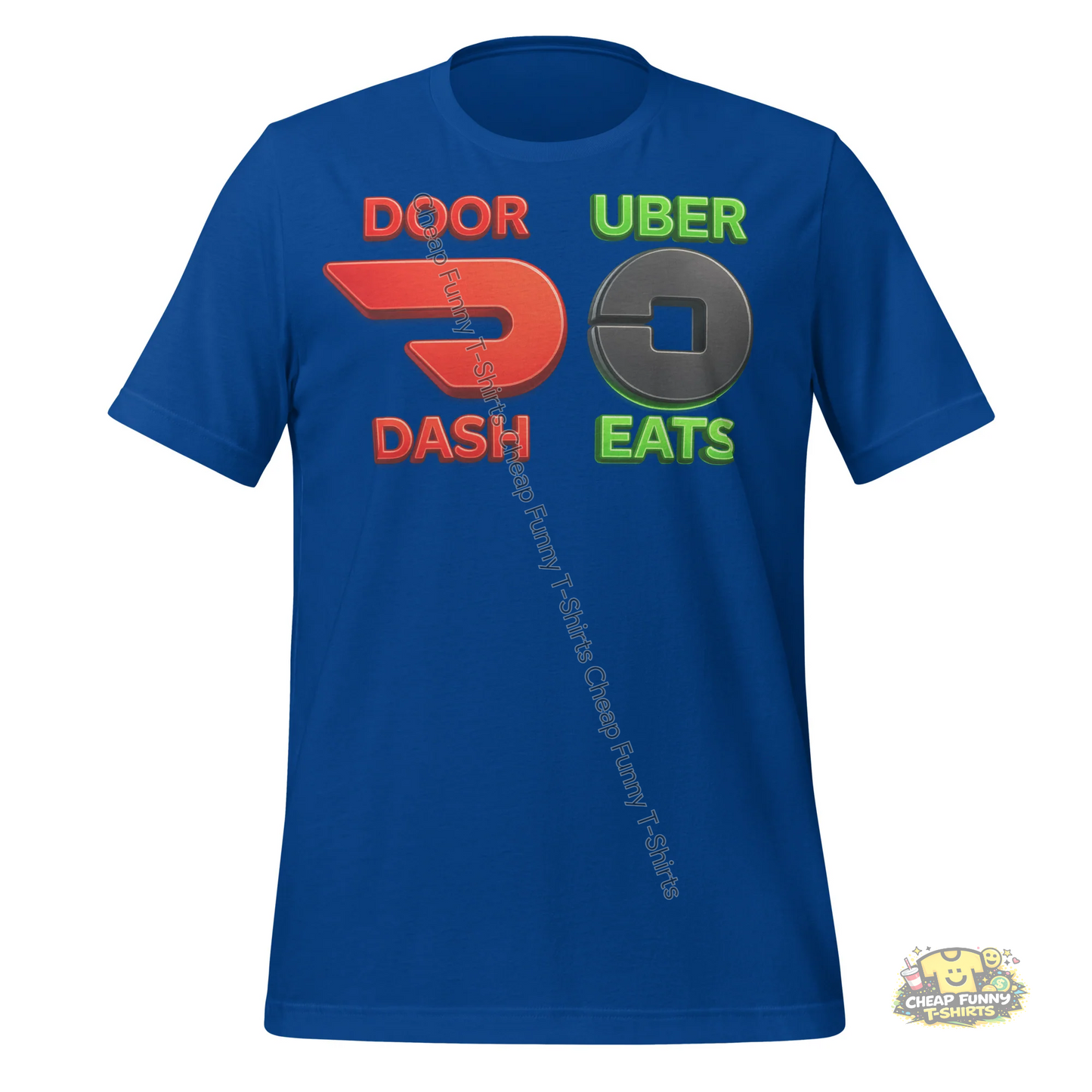 Watermarked - Doordash Uber Eats Unisex t-shirt