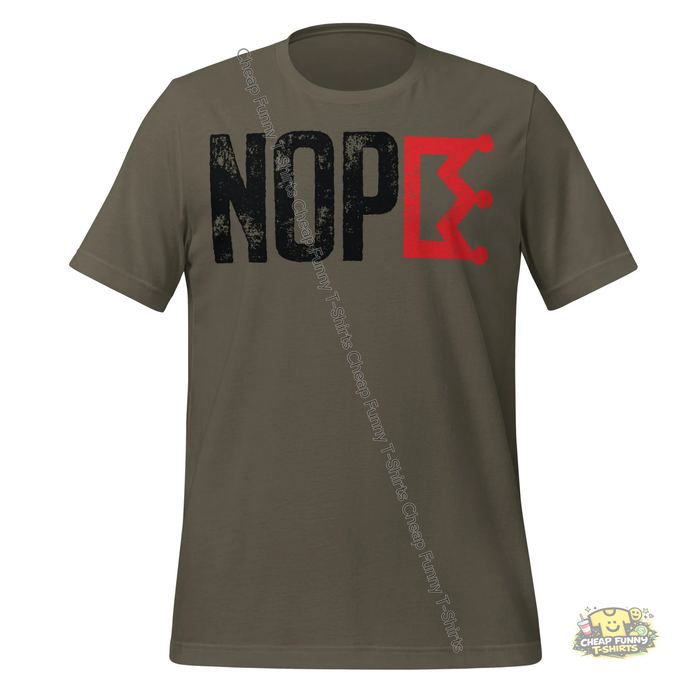 Watermarked - Nope No Kings *In America* Unisex t-shirt
