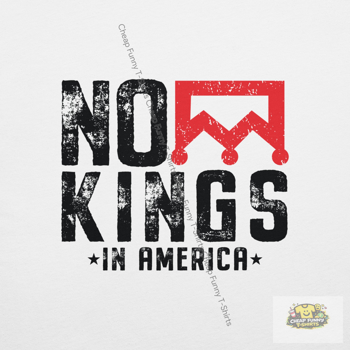 Watermarked - Nope No Kings *In America* Unisex t-shirt