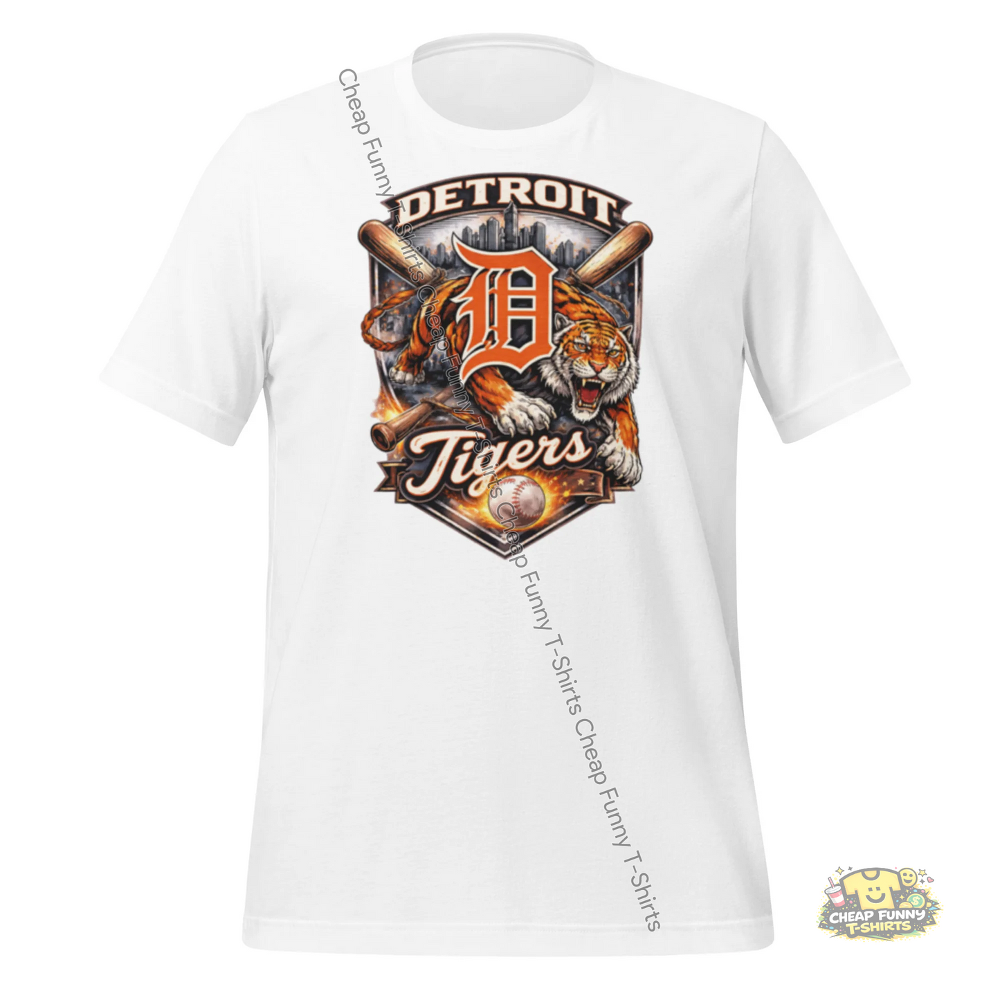 Watermarked - Detroit Tigers Fierce Pride Unisex t-shirt