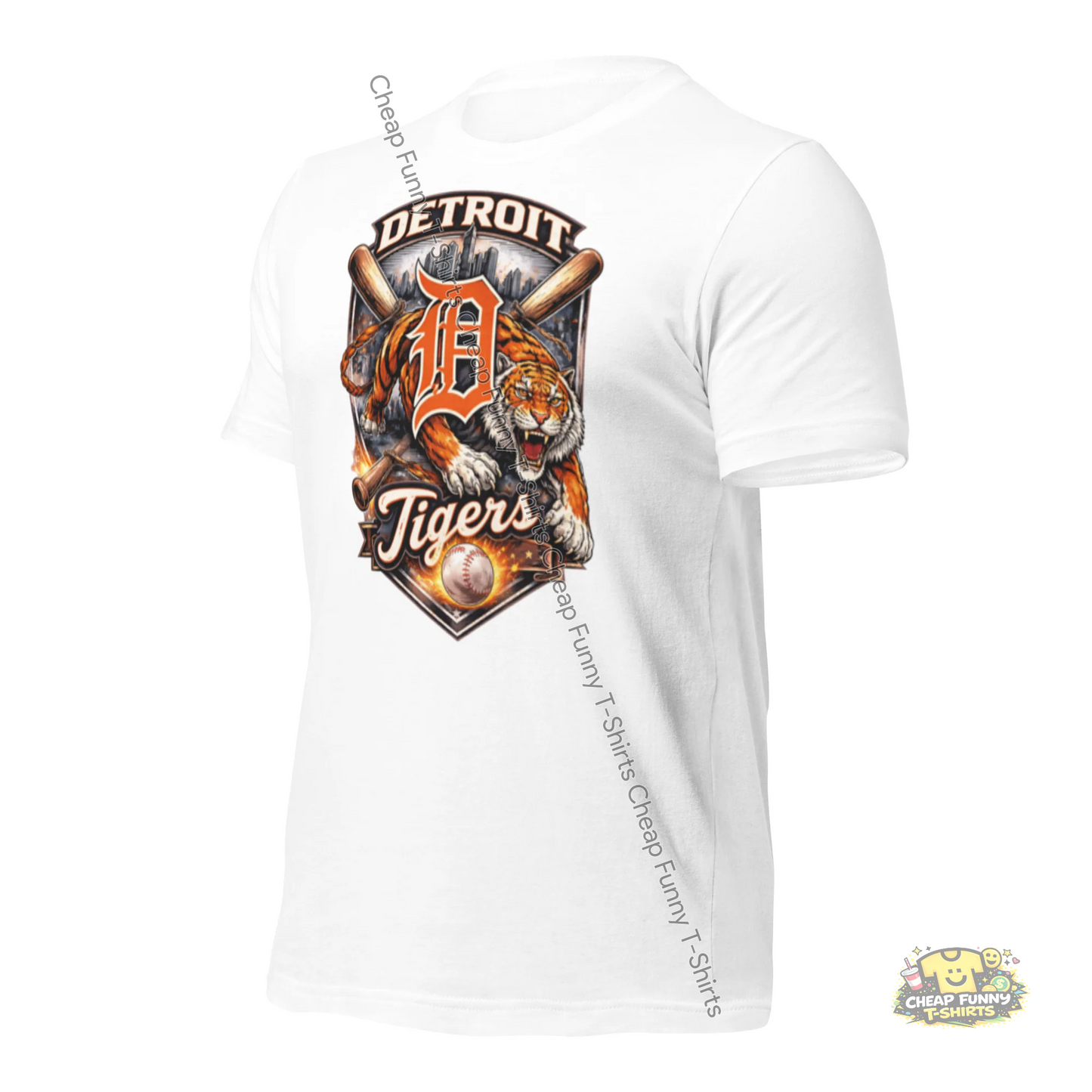 Watermarked - Detroit Tigers Fierce Pride Unisex t-shirt