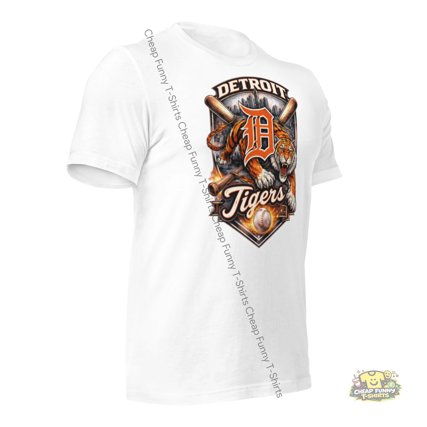 Watermarked - Detroit Tigers Fierce Pride Unisex t-shirt