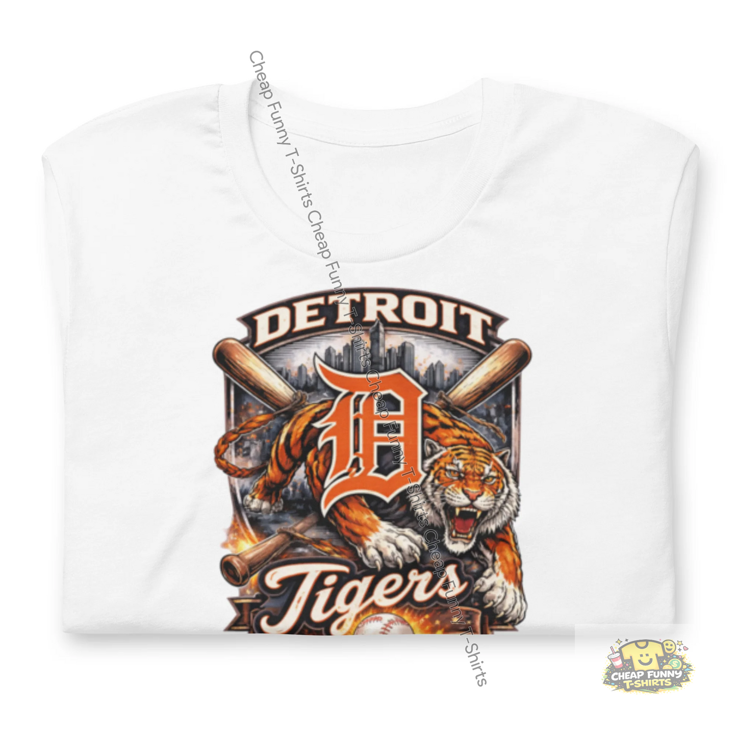 Watermarked - Detroit Tigers Fierce Pride Unisex t-shirt