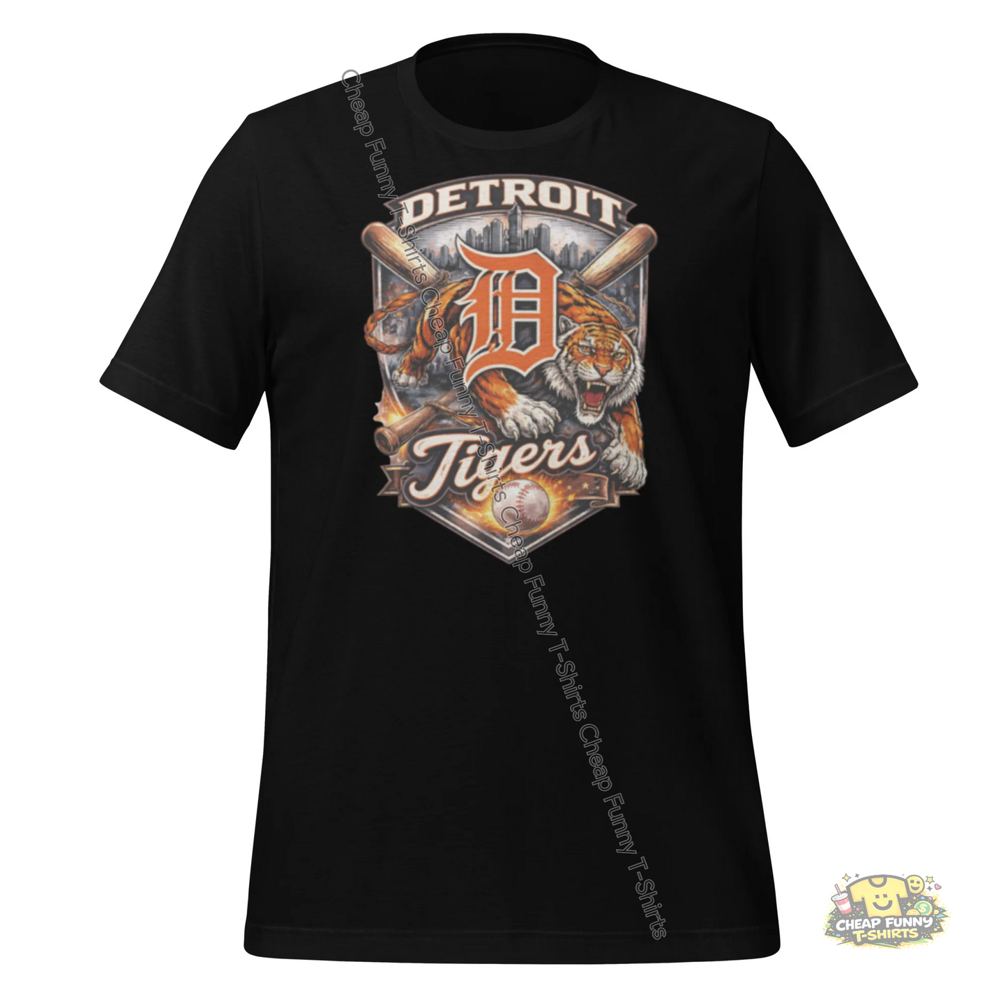 Watermarked - Detroit Tigers Fierce Pride Unisex t-shirt