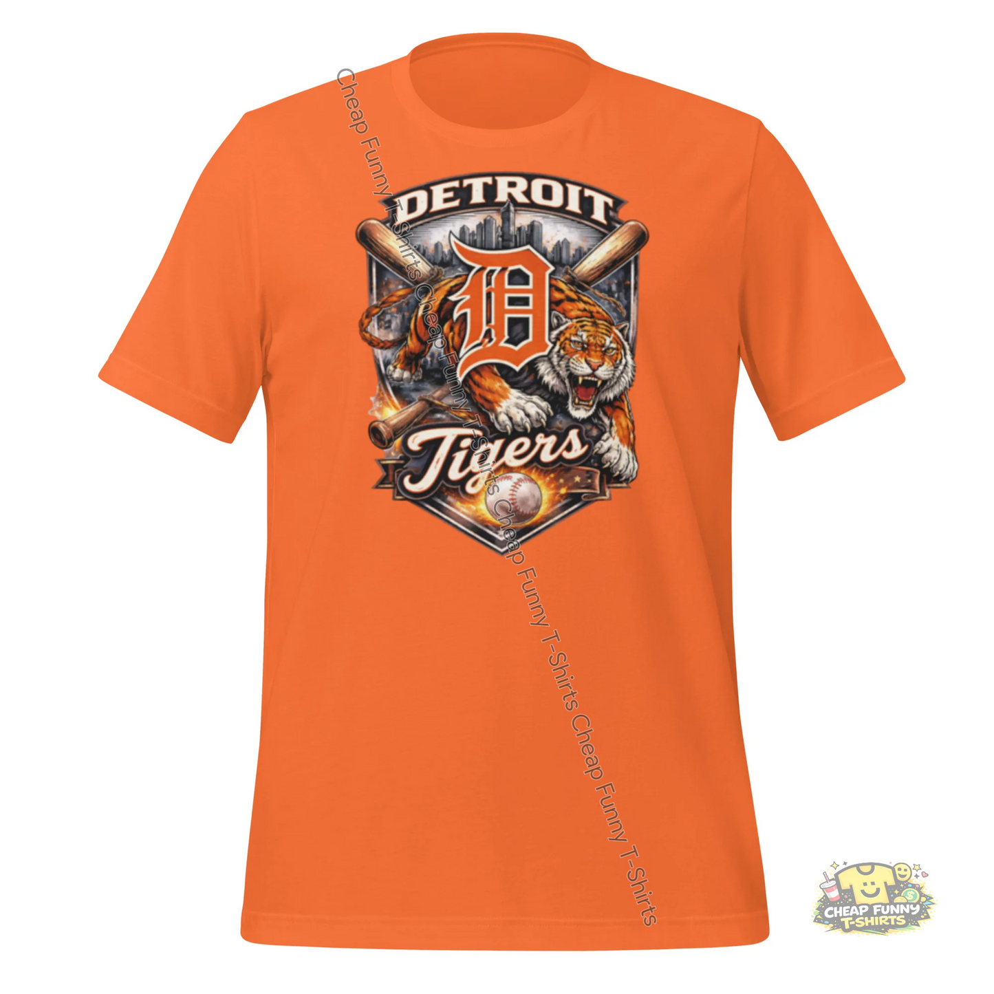 Watermarked - Detroit Tigers Fierce Pride Unisex t-shirt