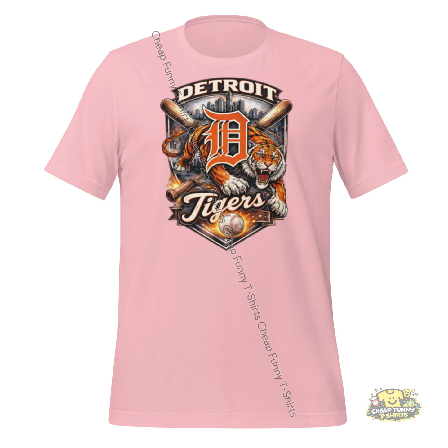 Watermarked - Detroit Tigers Fierce Pride Unisex t-shirt