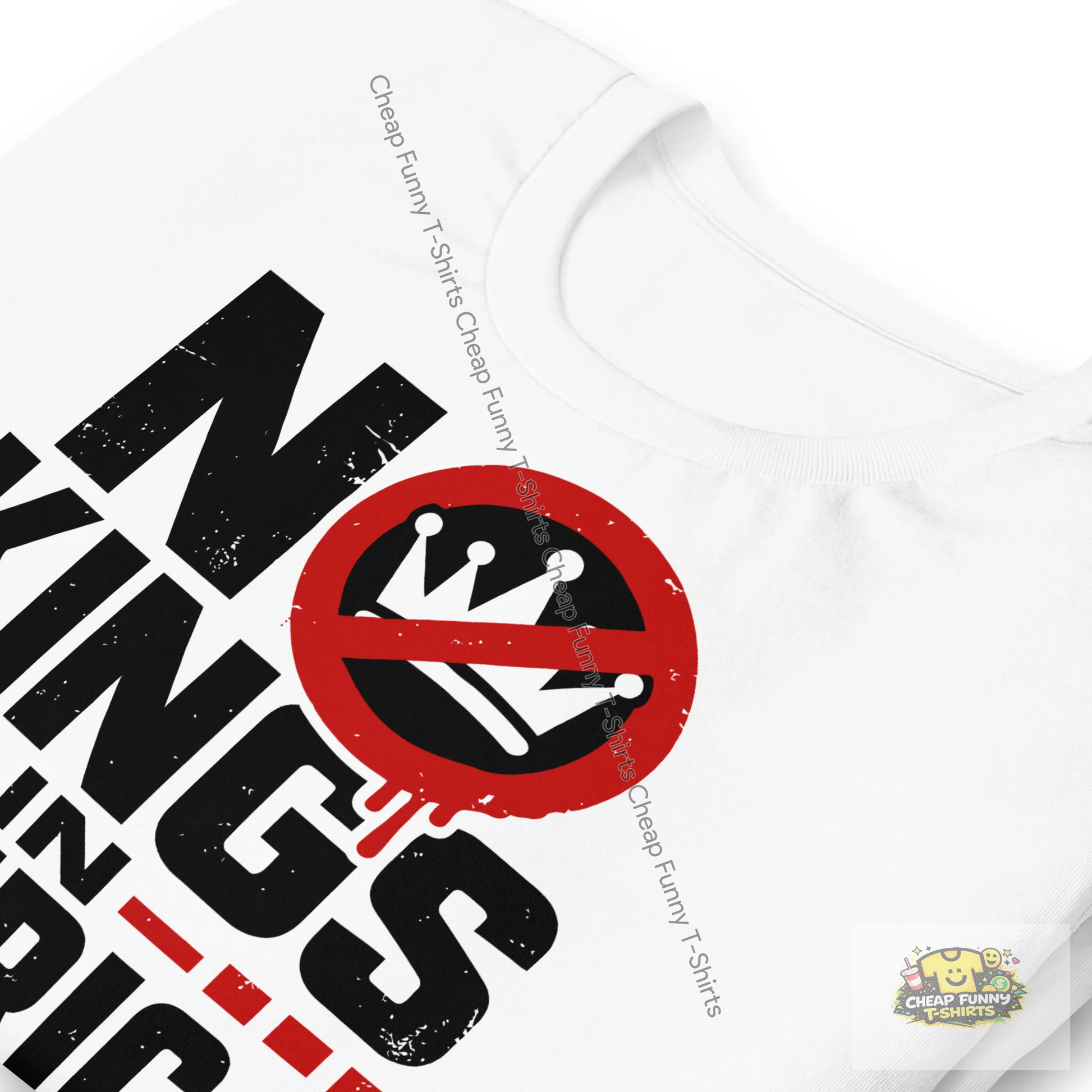 Watermarked - No Kings USA Unisex t-shirt