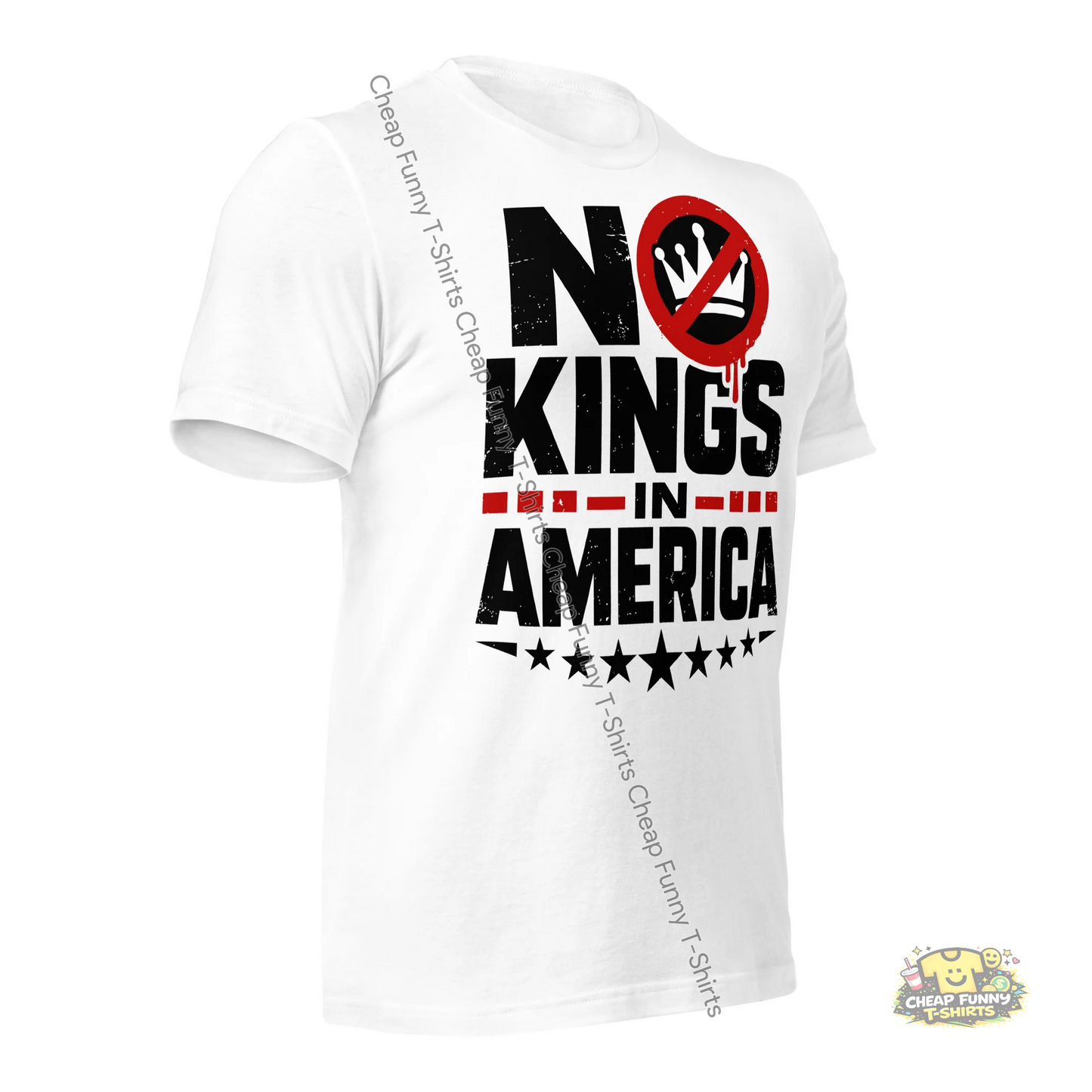 Watermarked - No Kings USA Unisex t-shirt