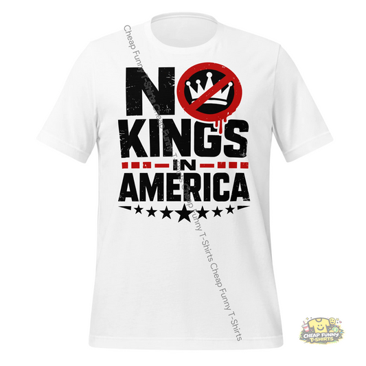 Watermarked - No Kings USA Unisex t-shirt