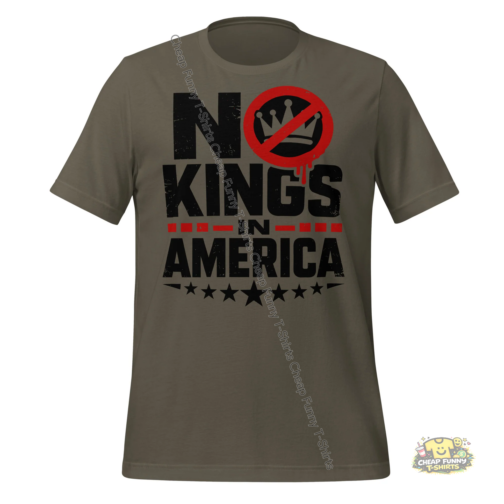 Watermarked - No Kings USA Unisex t-shirt