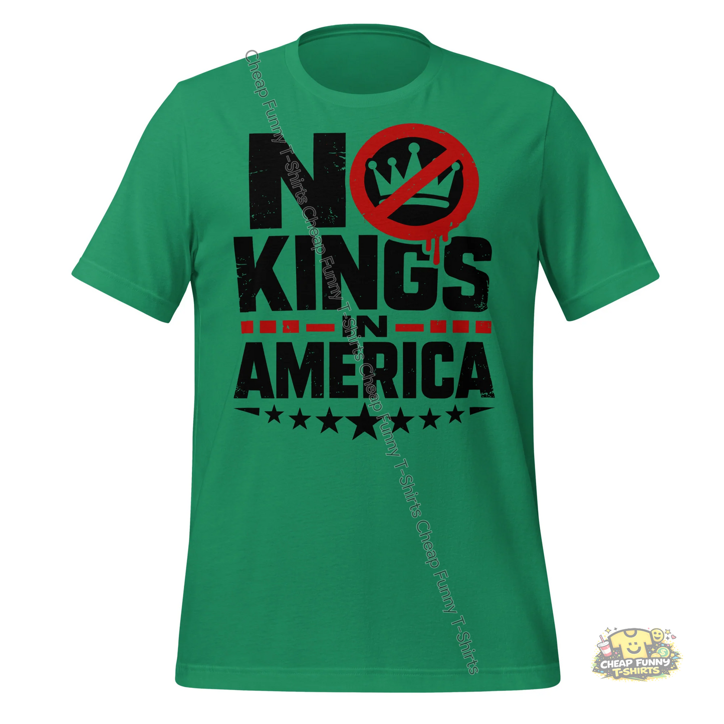 Watermarked - No Kings USA Unisex t-shirt