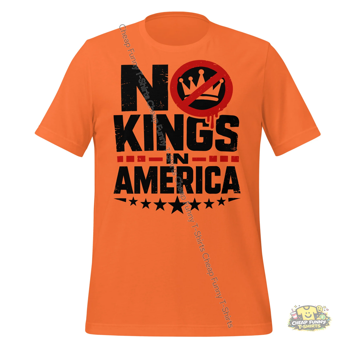 Watermarked - No Kings USA Unisex t-shirt