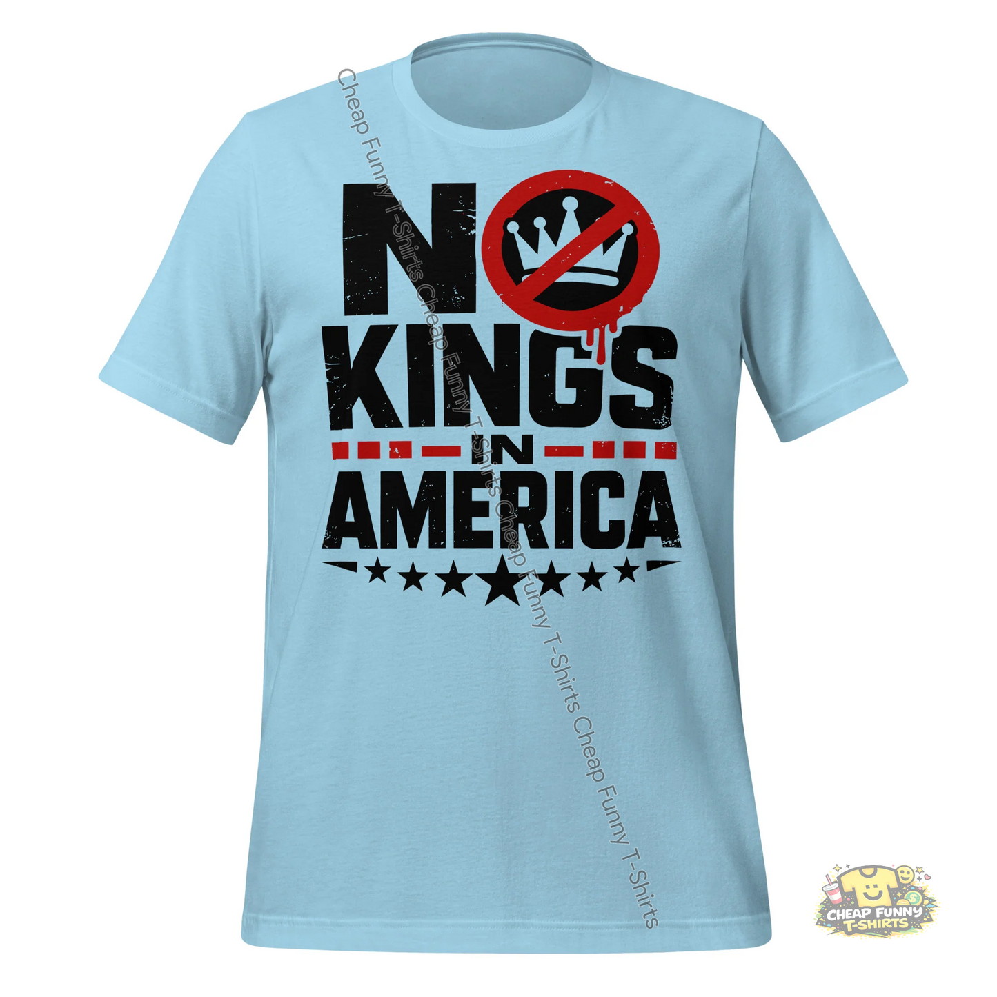 Watermarked - No Kings USA Unisex t-shirt