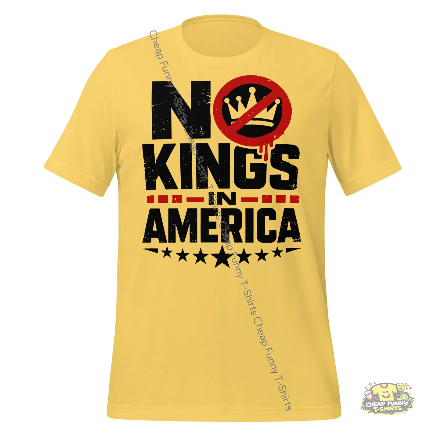 Watermarked - No Kings USA Unisex t-shirt
