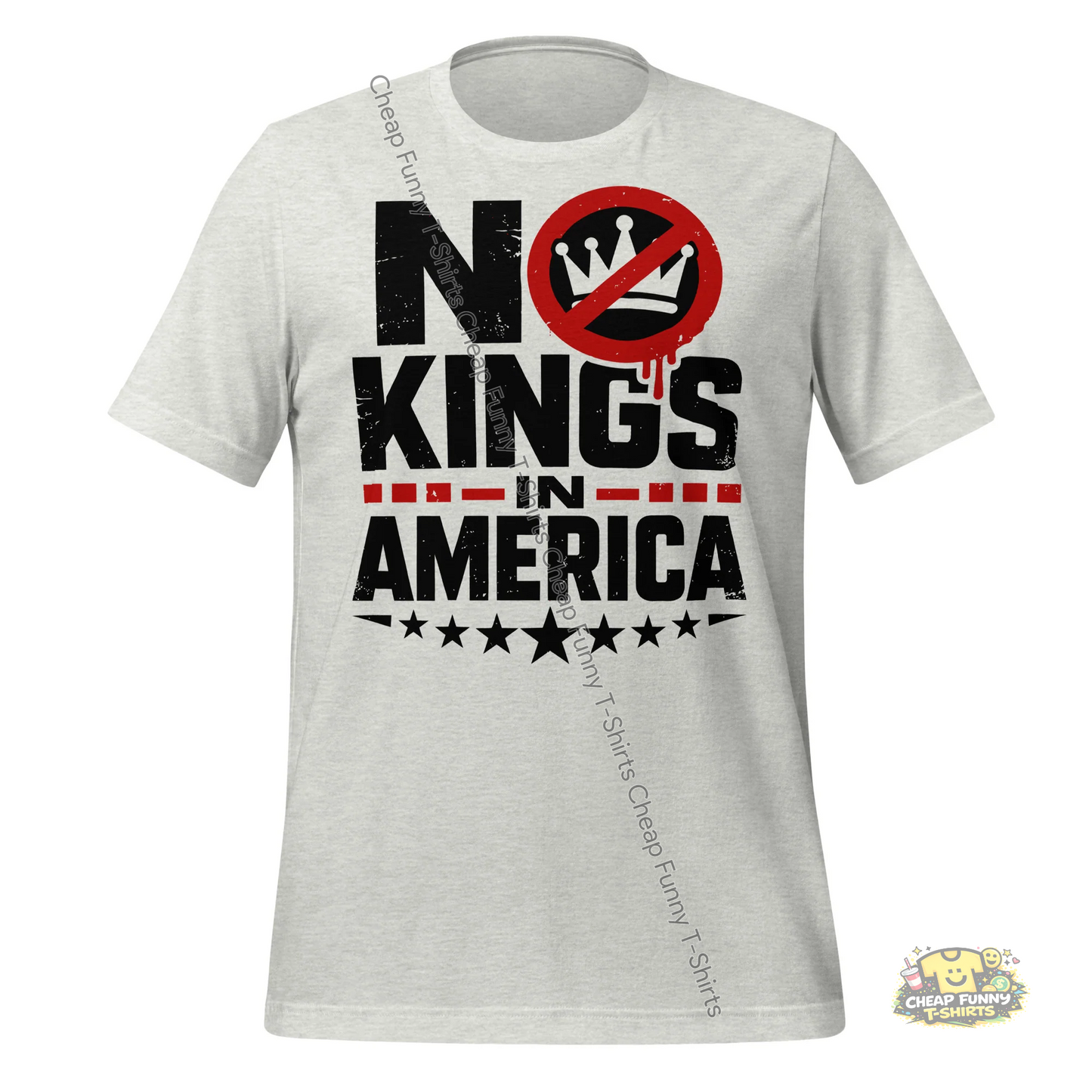 Watermarked - No Kings USA Unisex t-shirt