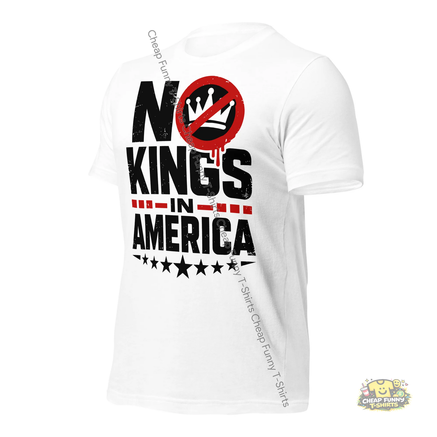 Watermarked - No Kings USA Unisex t-shirt