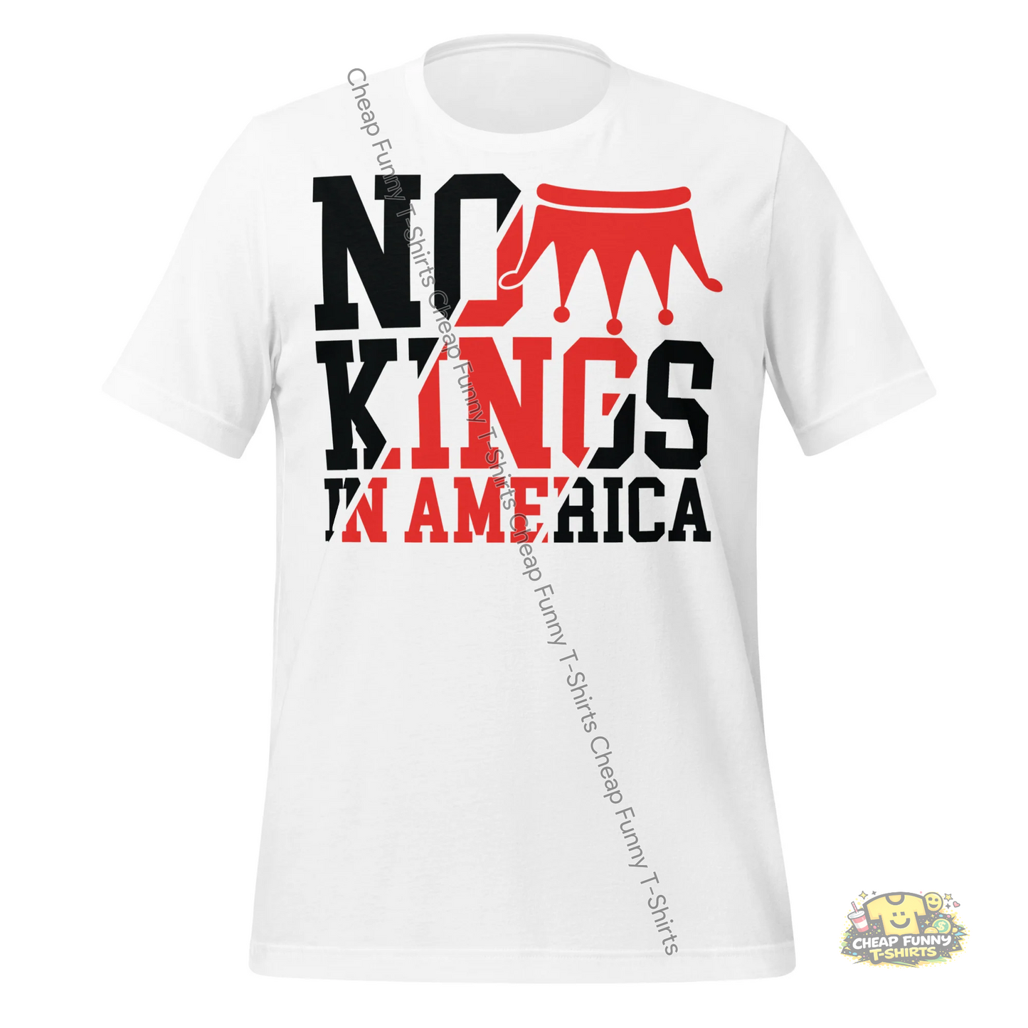 Watermarked - No Kings In America 2 Unisex t-shirt