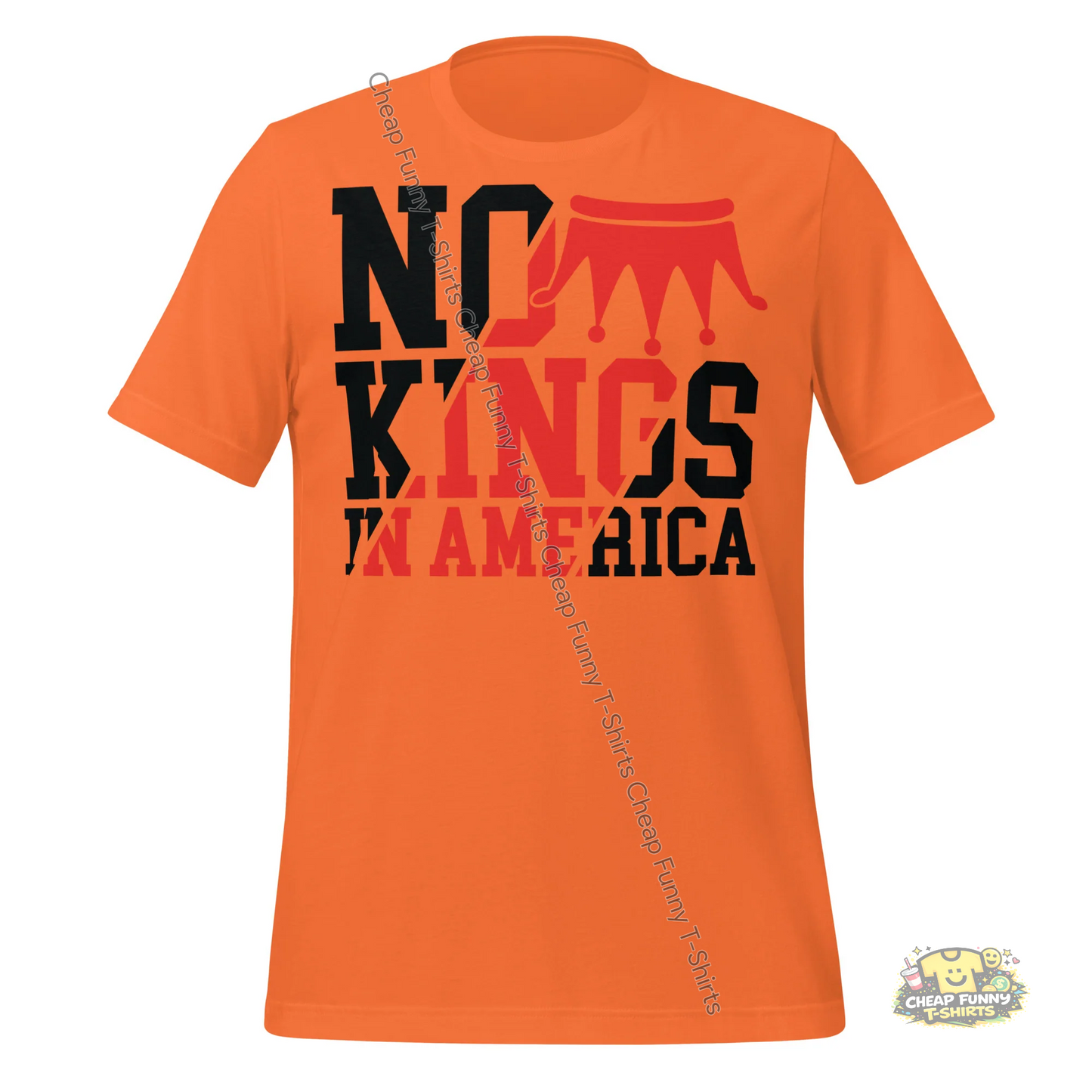 Watermarked - No Kings In America 2 Unisex t-shirt