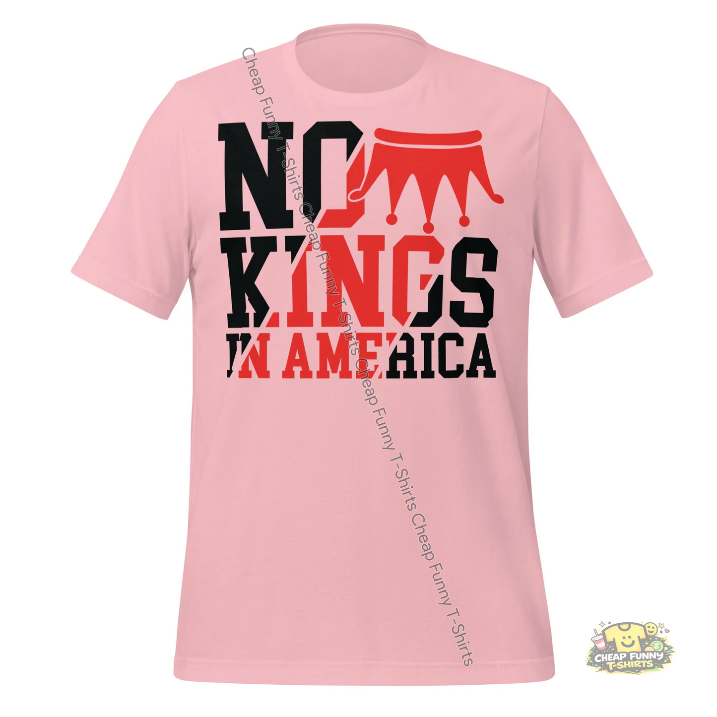 Watermarked - No Kings In America 2 Unisex t-shirt