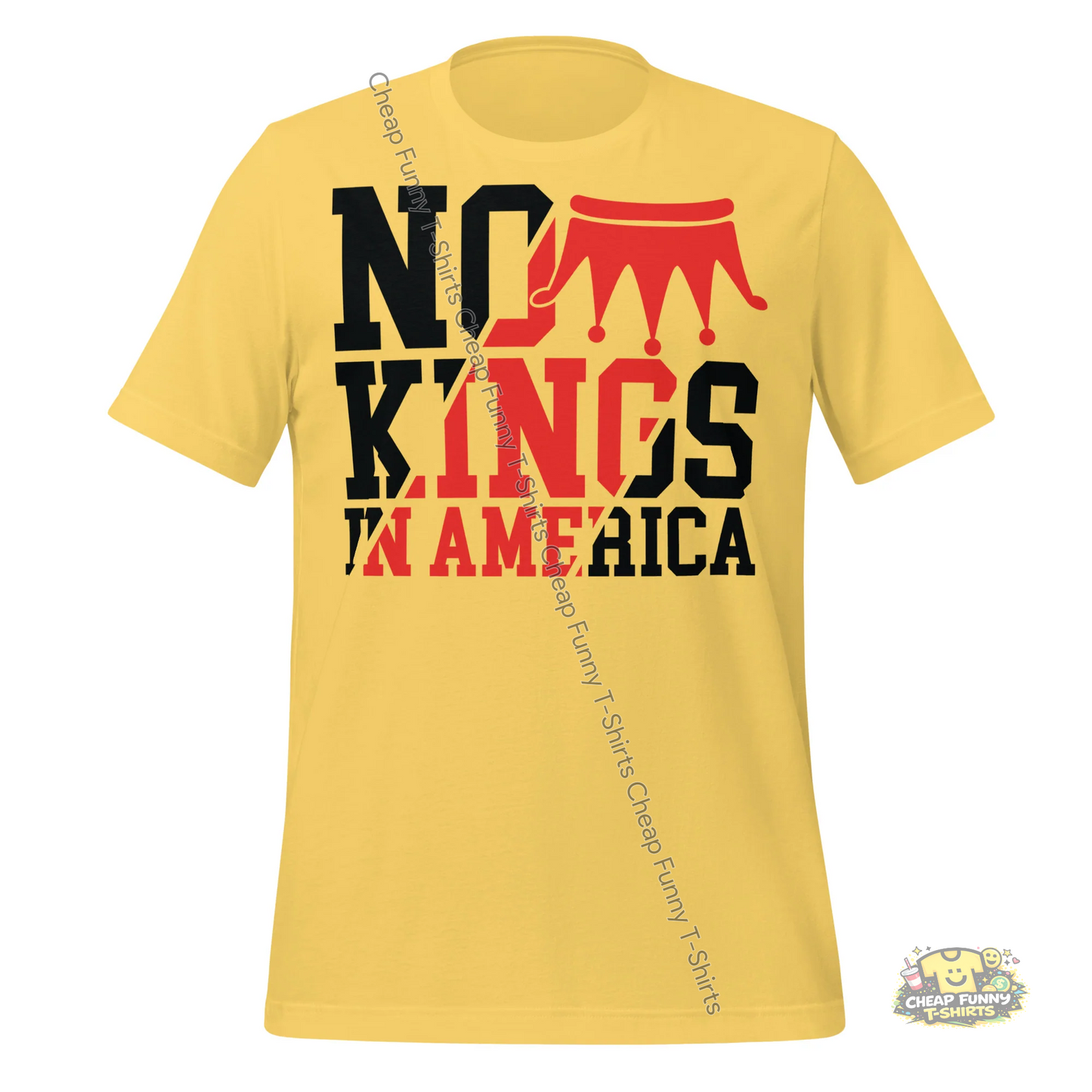 Watermarked - No Kings In America 2 Unisex t-shirt