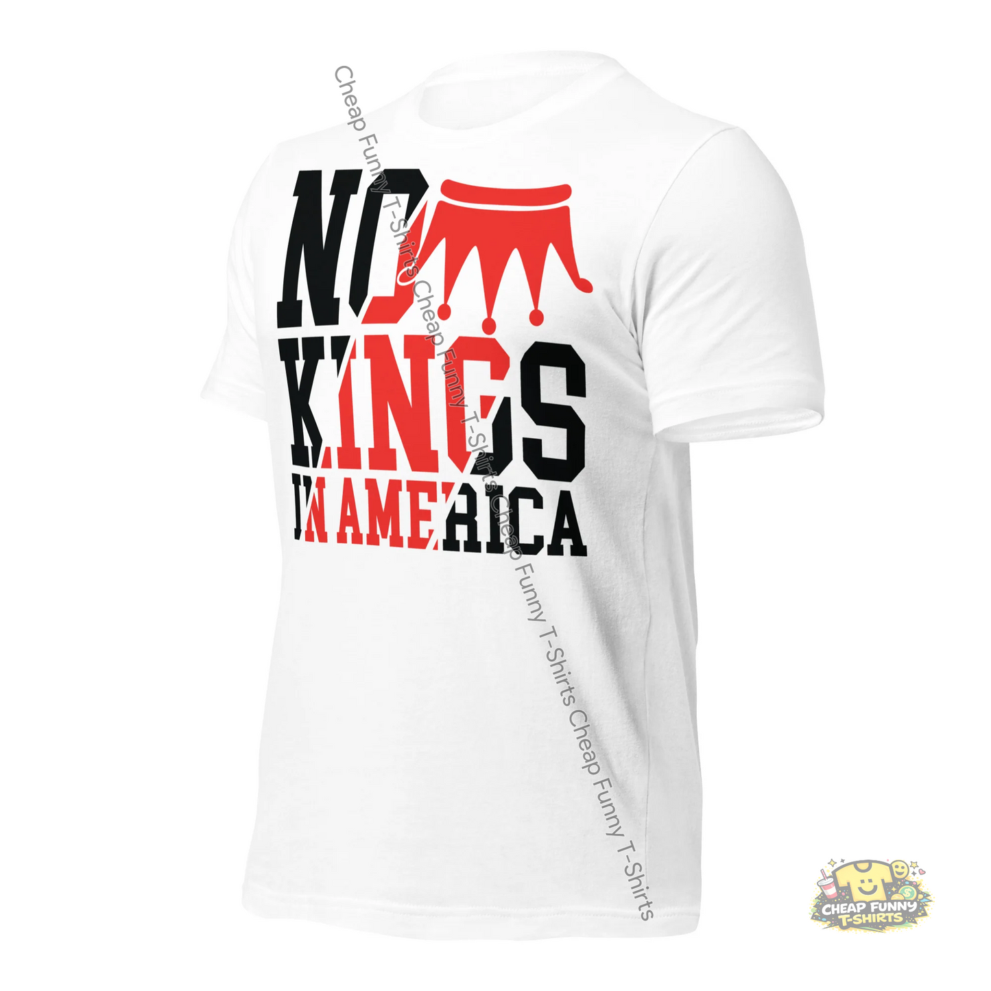 Watermarked - No Kings In America 2 Unisex t-shirt
