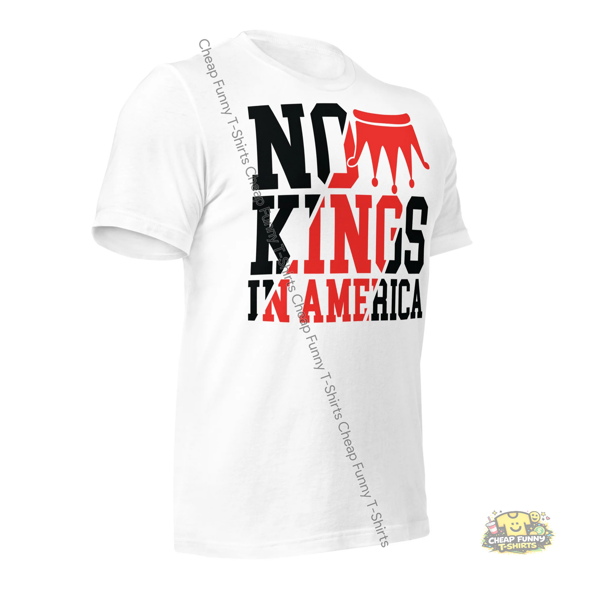 Watermarked - No Kings In America 2 Unisex t-shirt