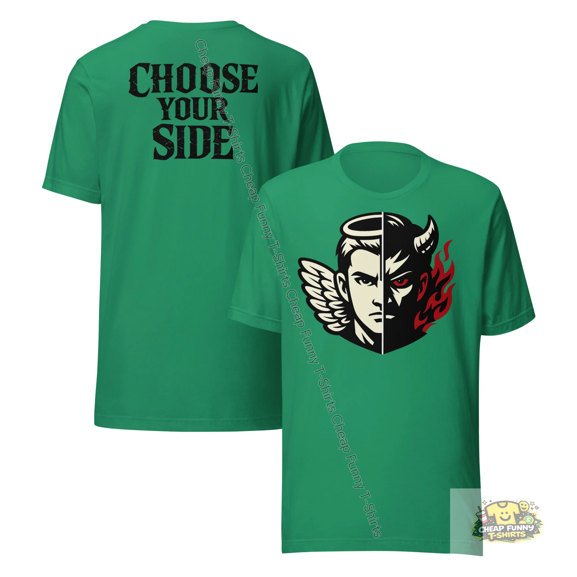 Watermarked - Choose Your Side Unisex t-shirt