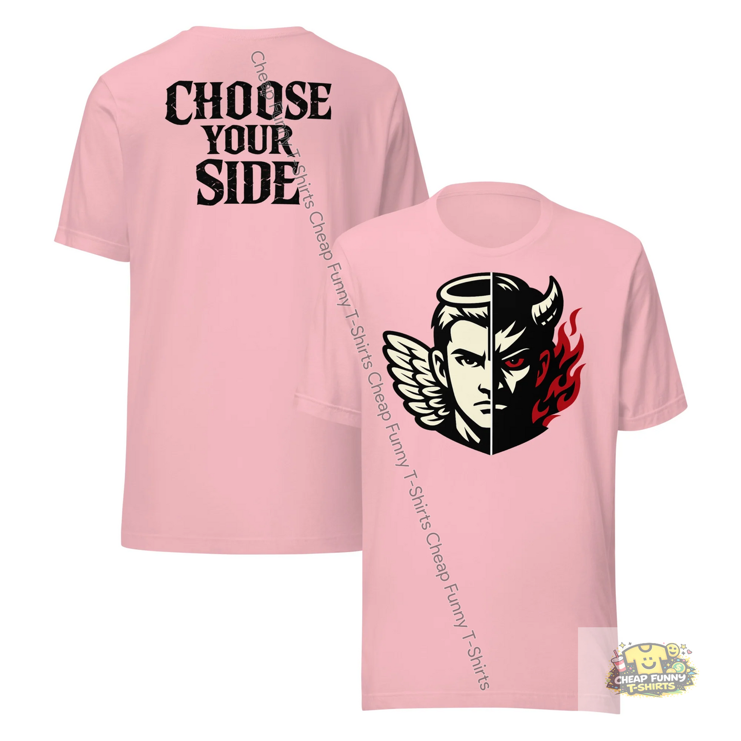 Watermarked - Choose Your Side Unisex t-shirt