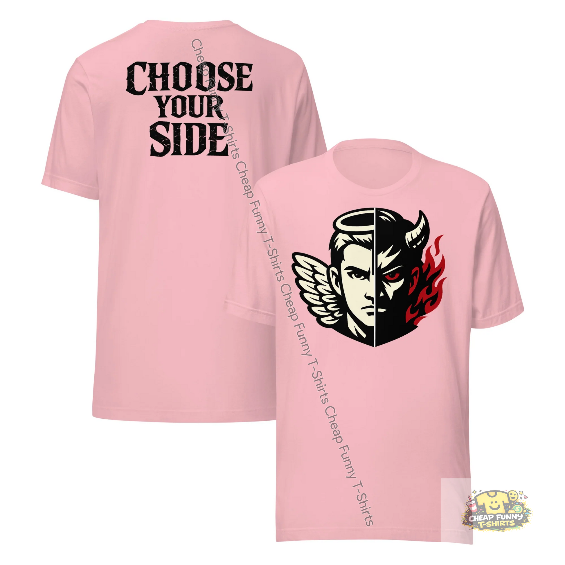 Watermarked - Choose Your Side Unisex t-shirt