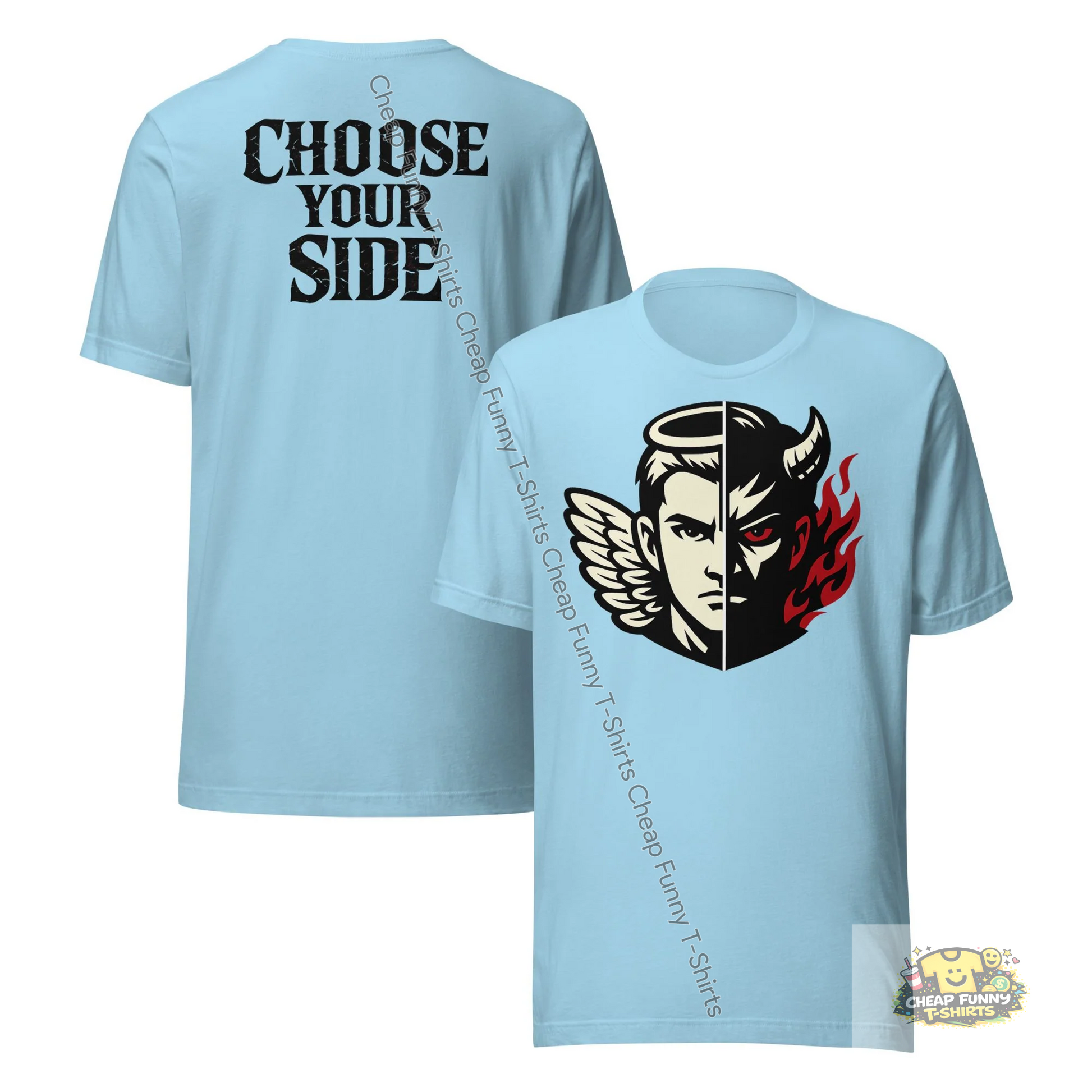 Watermarked - Choose Your Side Unisex t-shirt