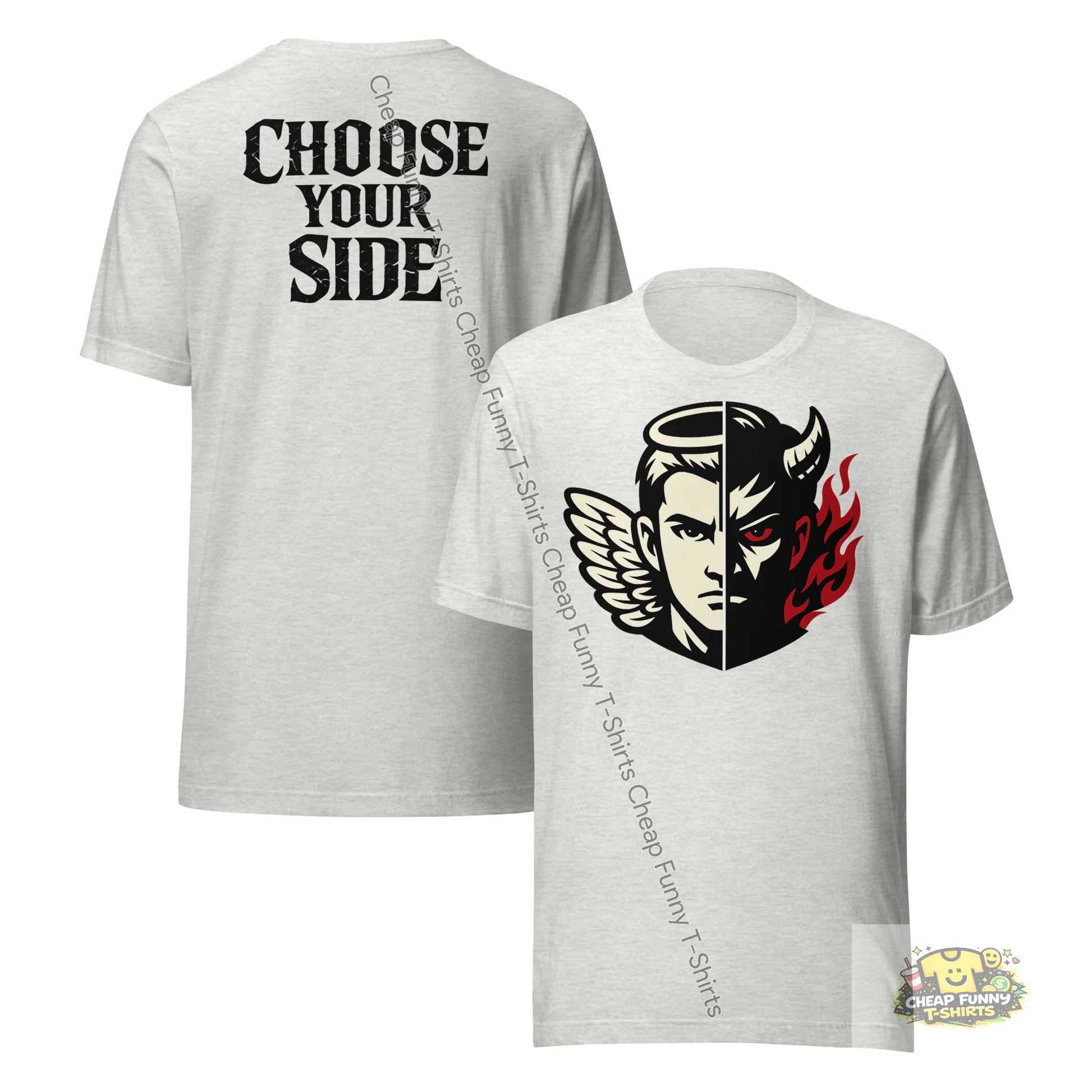Watermarked - Choose Your Side Unisex t-shirt