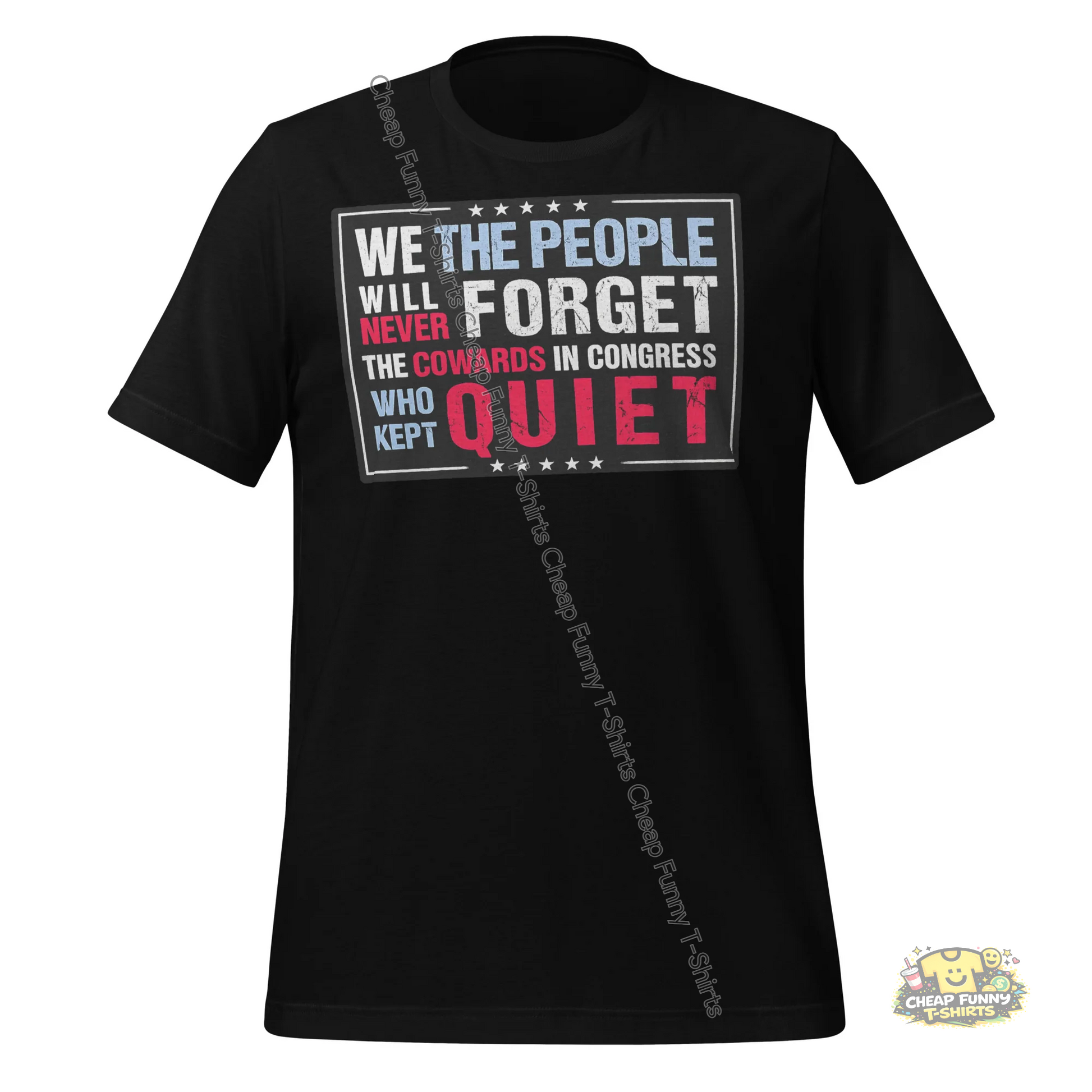 Watermarked - We The People Will Never Forget Unisex t-shirt
