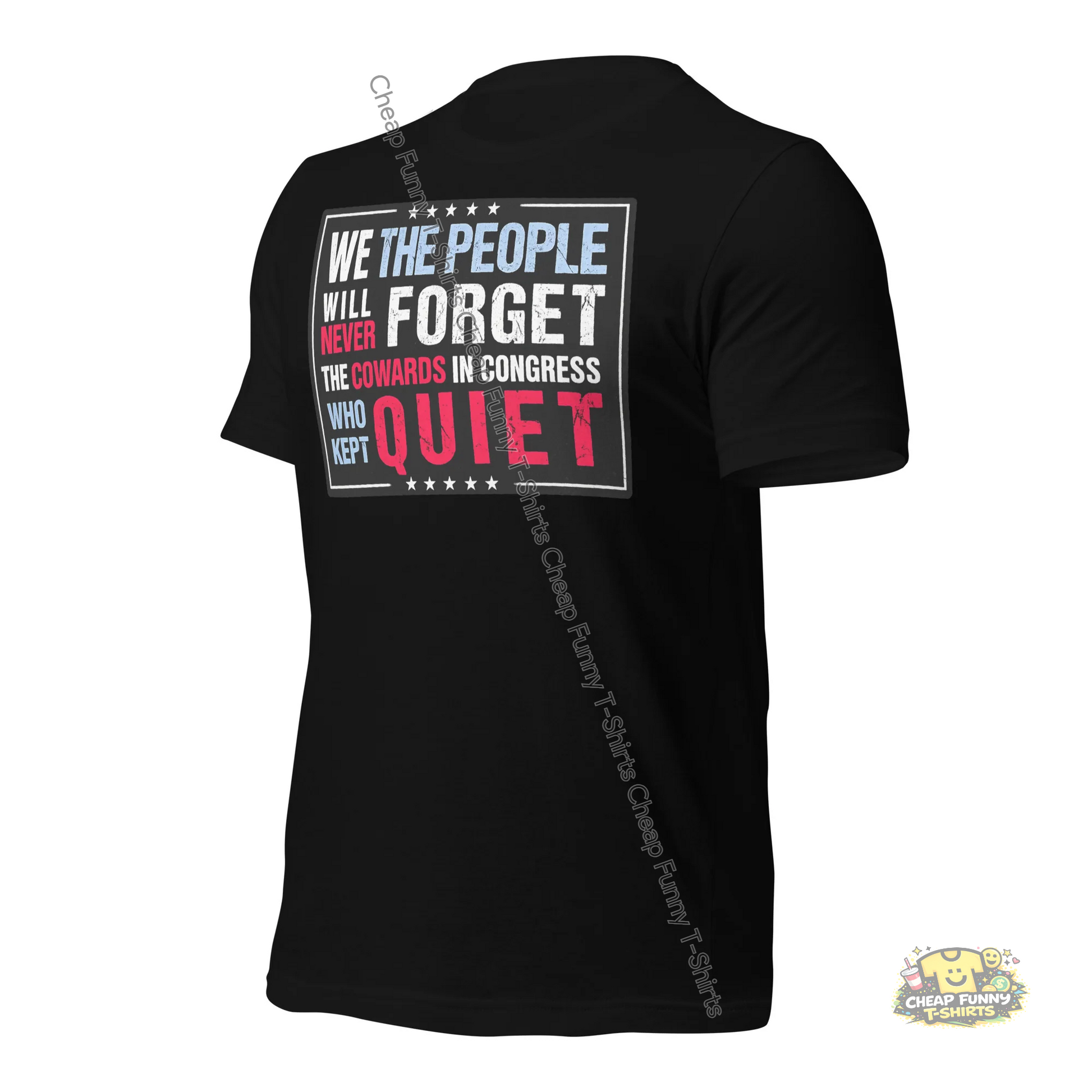 Watermarked - We The People Will Never Forget Unisex t-shirt