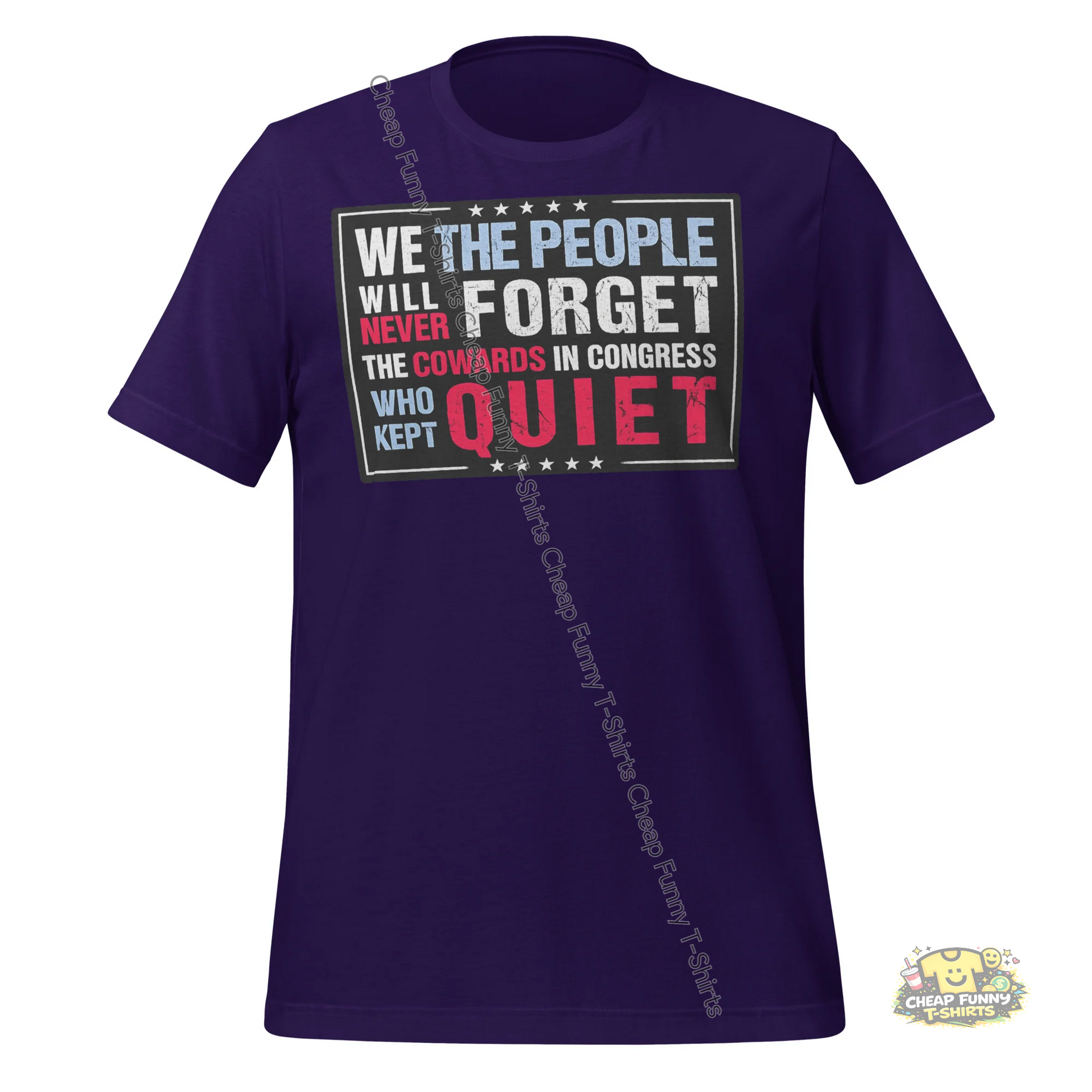 Watermarked - We The People Will Never Forget Unisex t-shirt