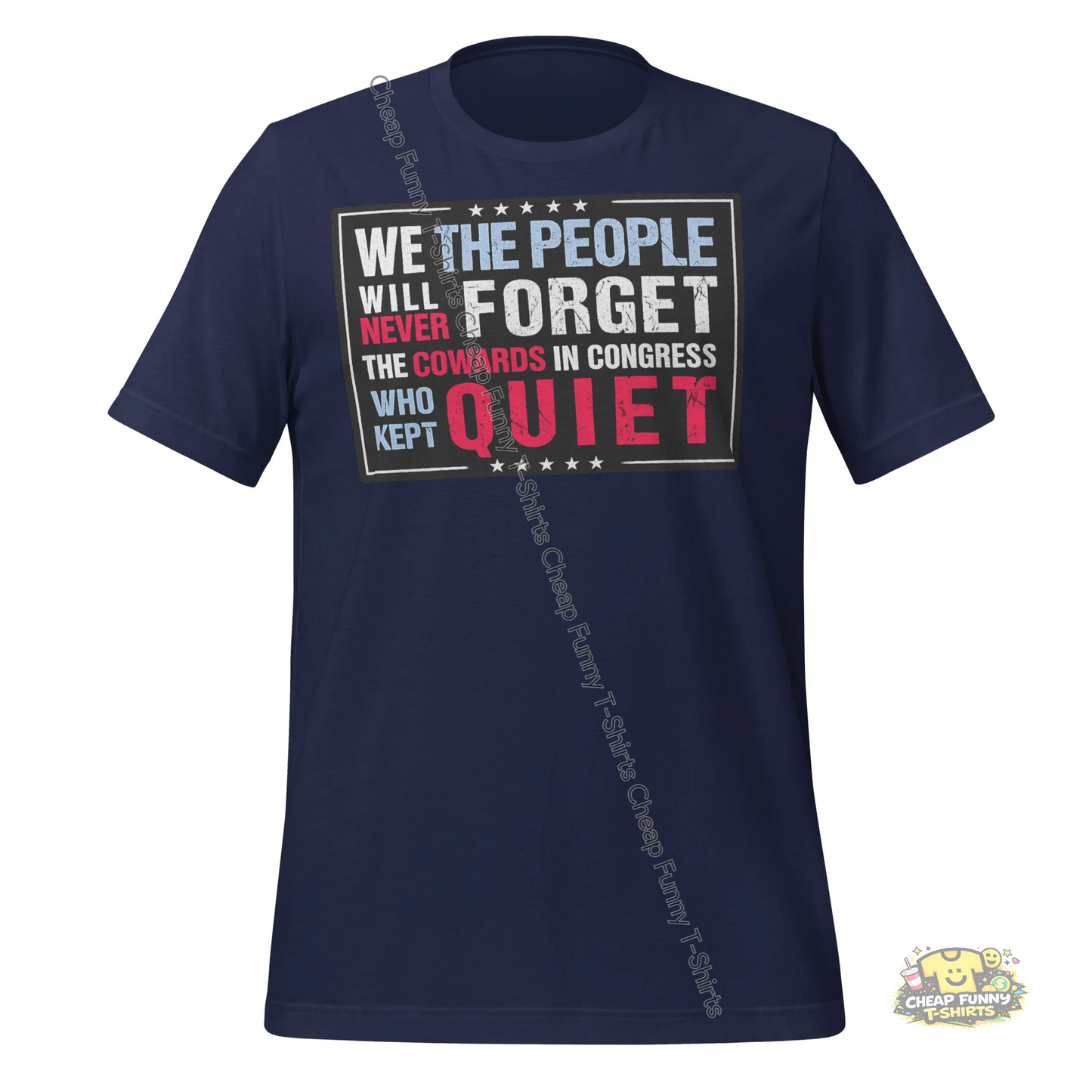 Watermarked - We The People Will Never Forget Unisex t-shirt