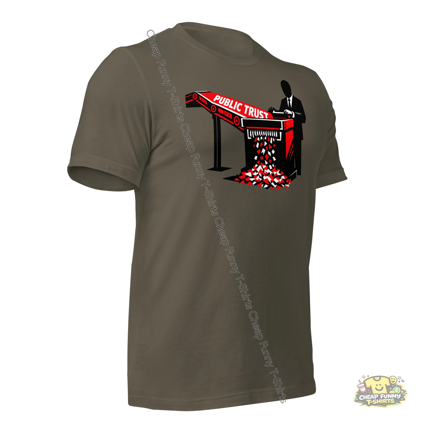 Watermarked - Public Trust Unisex t-shirt