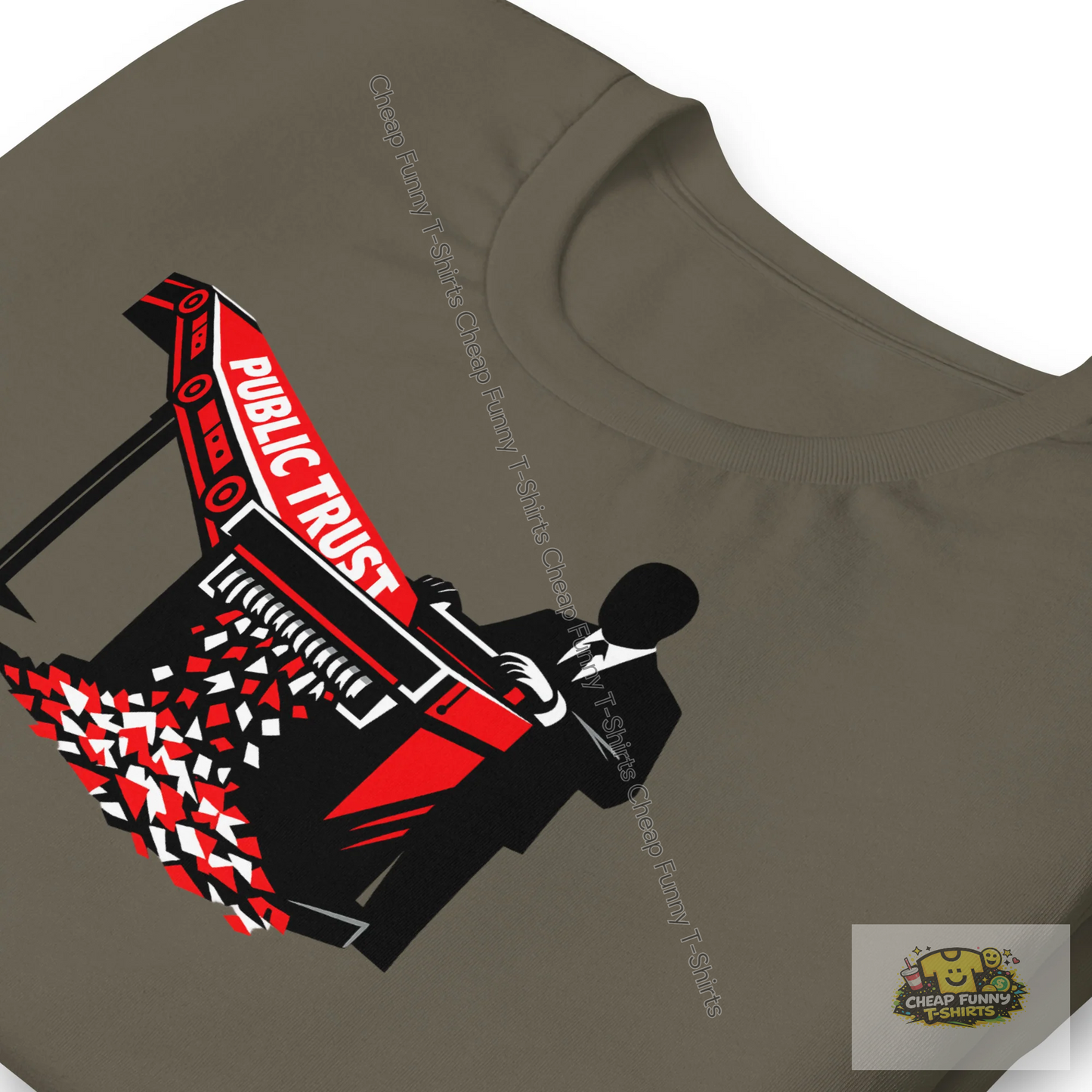 Watermarked - Public Trust Unisex t-shirt