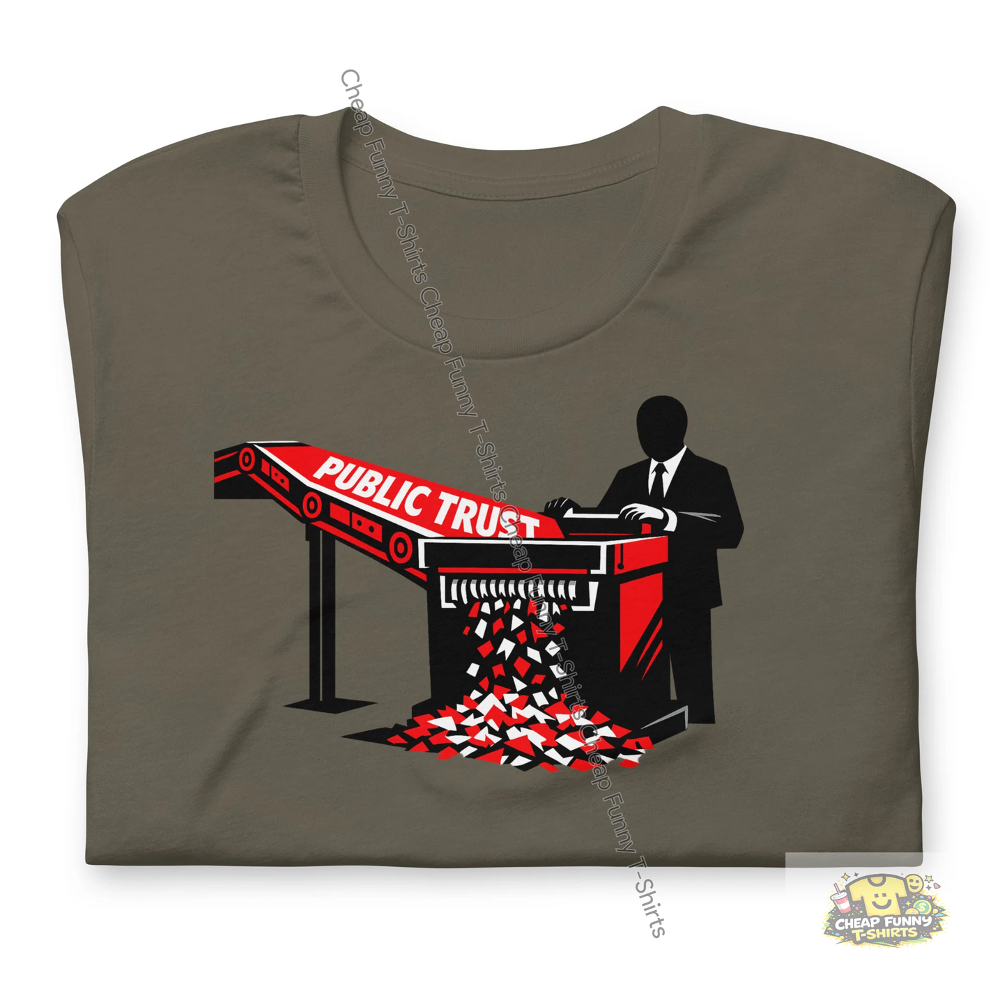 Watermarked - Public Trust Unisex t-shirt