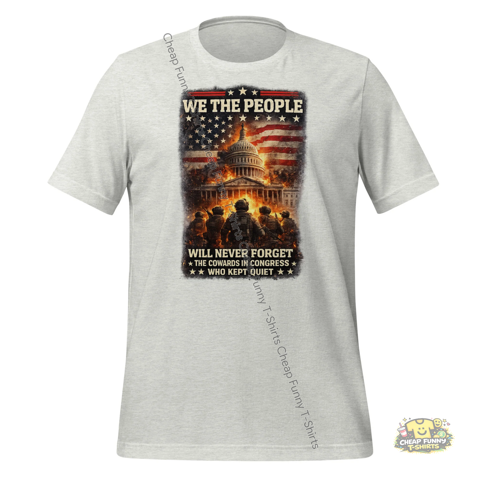 Watermarked - Cowards In Congress Unisex t-shirt