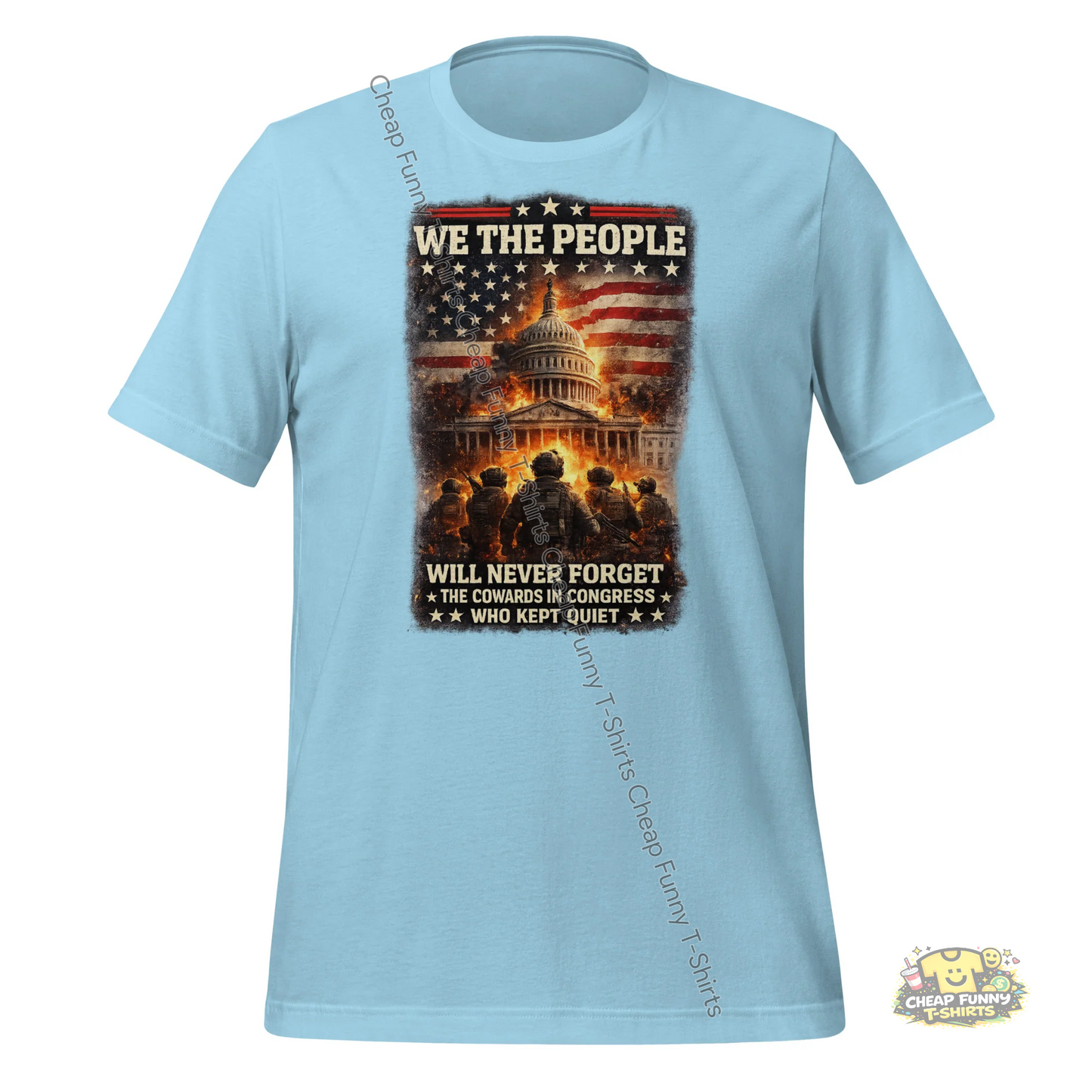 Watermarked - Cowards In Congress Unisex t-shirt