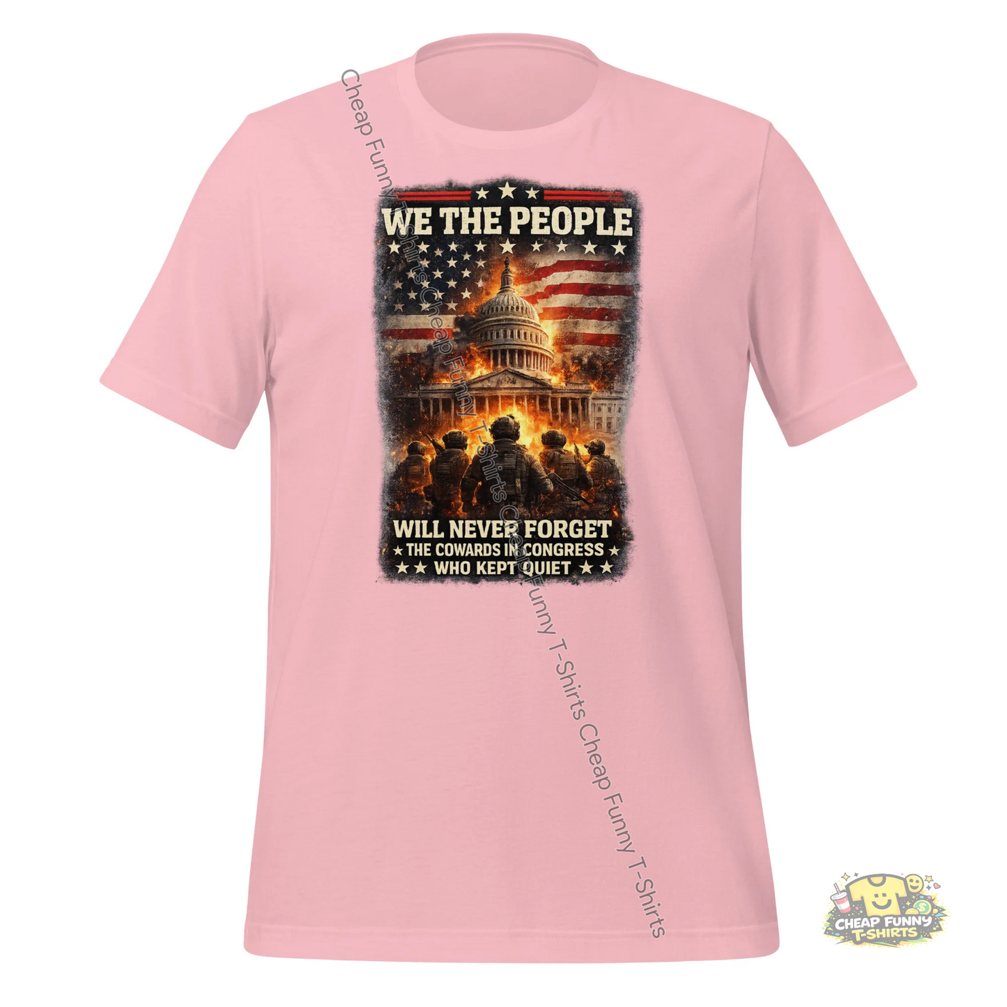 Watermarked - Cowards In Congress Unisex t-shirt