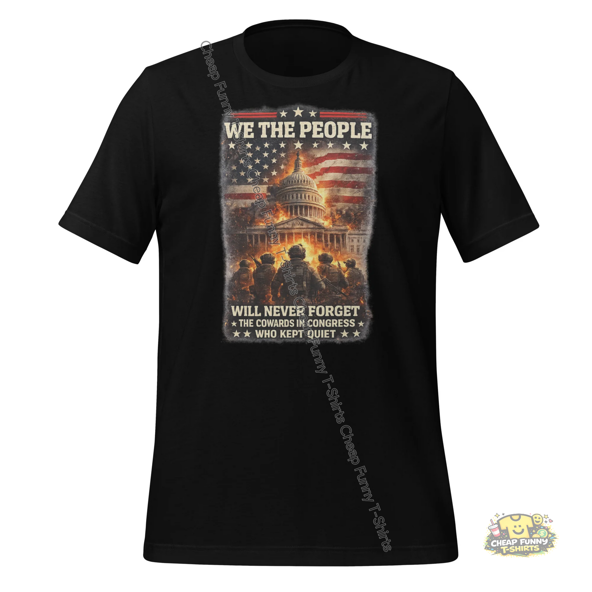 Watermarked - Cowards In Congress Unisex t-shirt