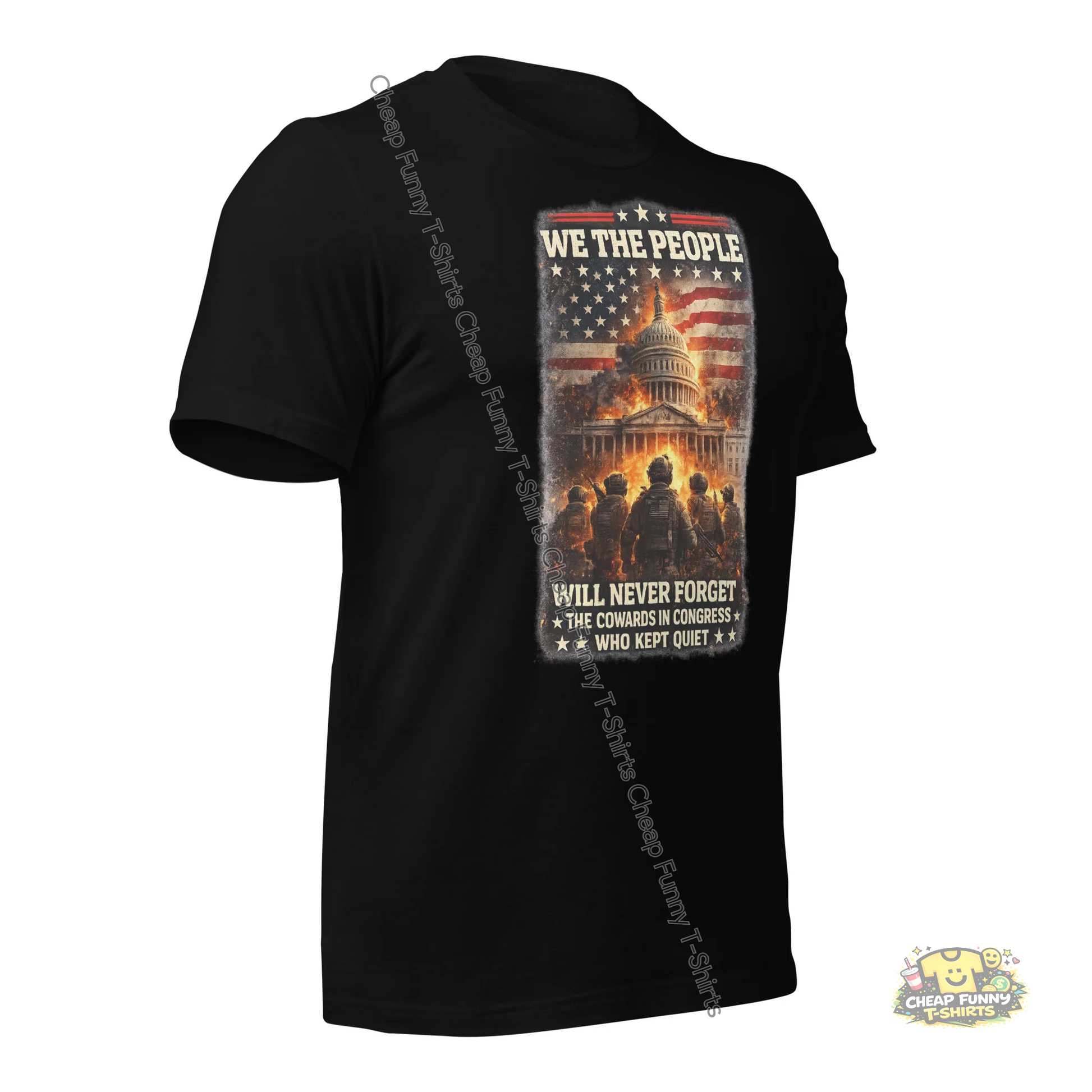 Watermarked - Cowards In Congress Unisex t-shirt