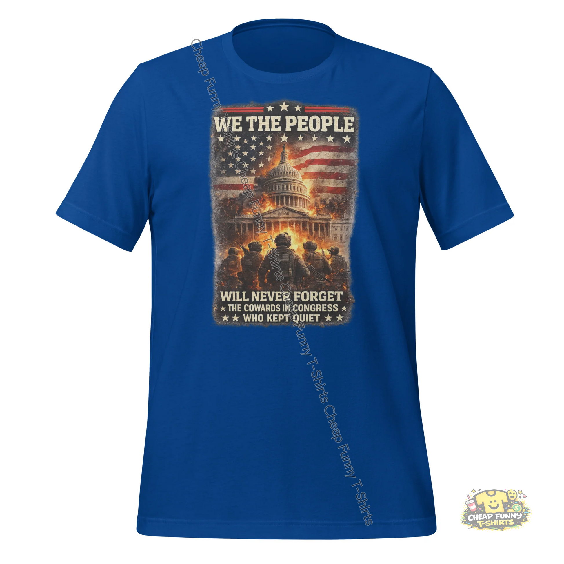 Watermarked - Cowards In Congress Unisex t-shirt