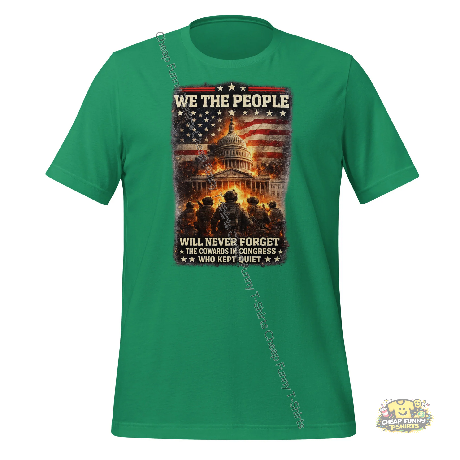 Watermarked - Cowards In Congress Unisex t-shirt
