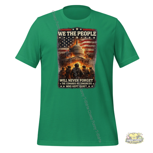 Watermarked - Cowards In Congress Unisex t-shirt