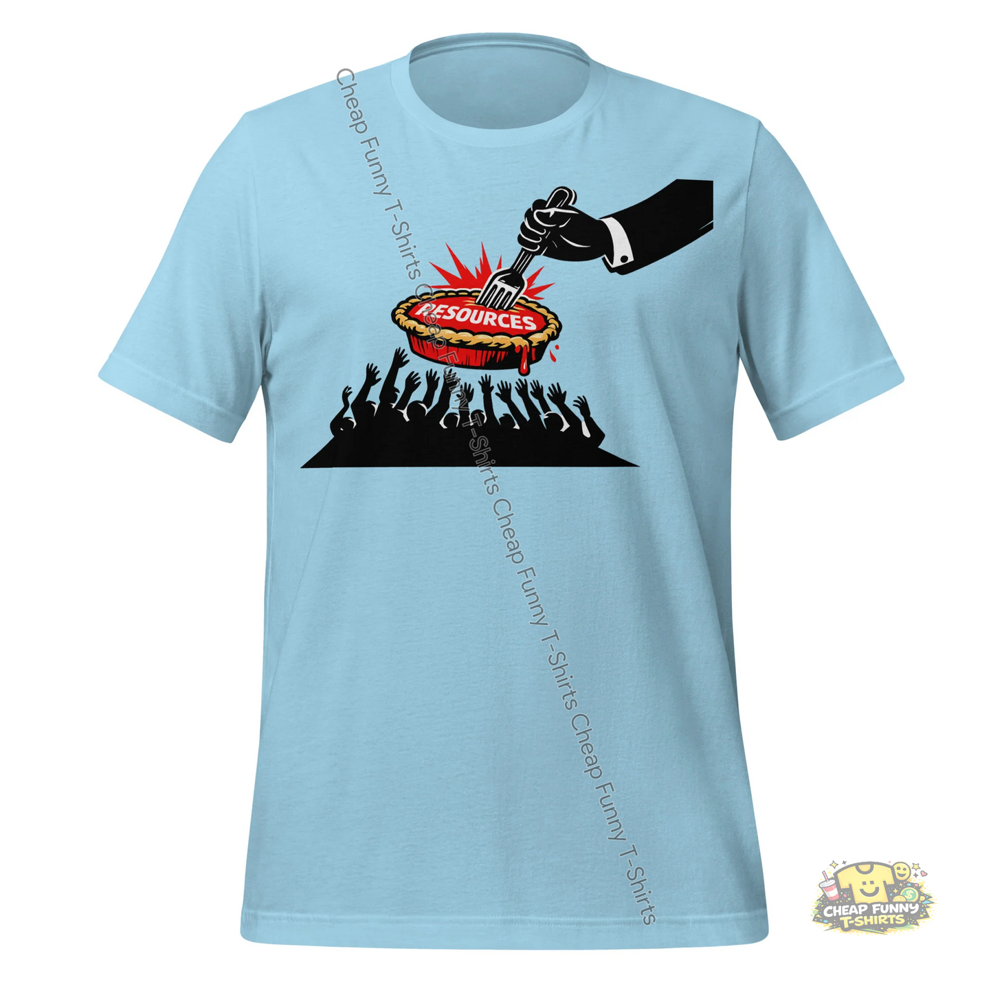 Watermarked - Serving Themselves Unisex t-shirt