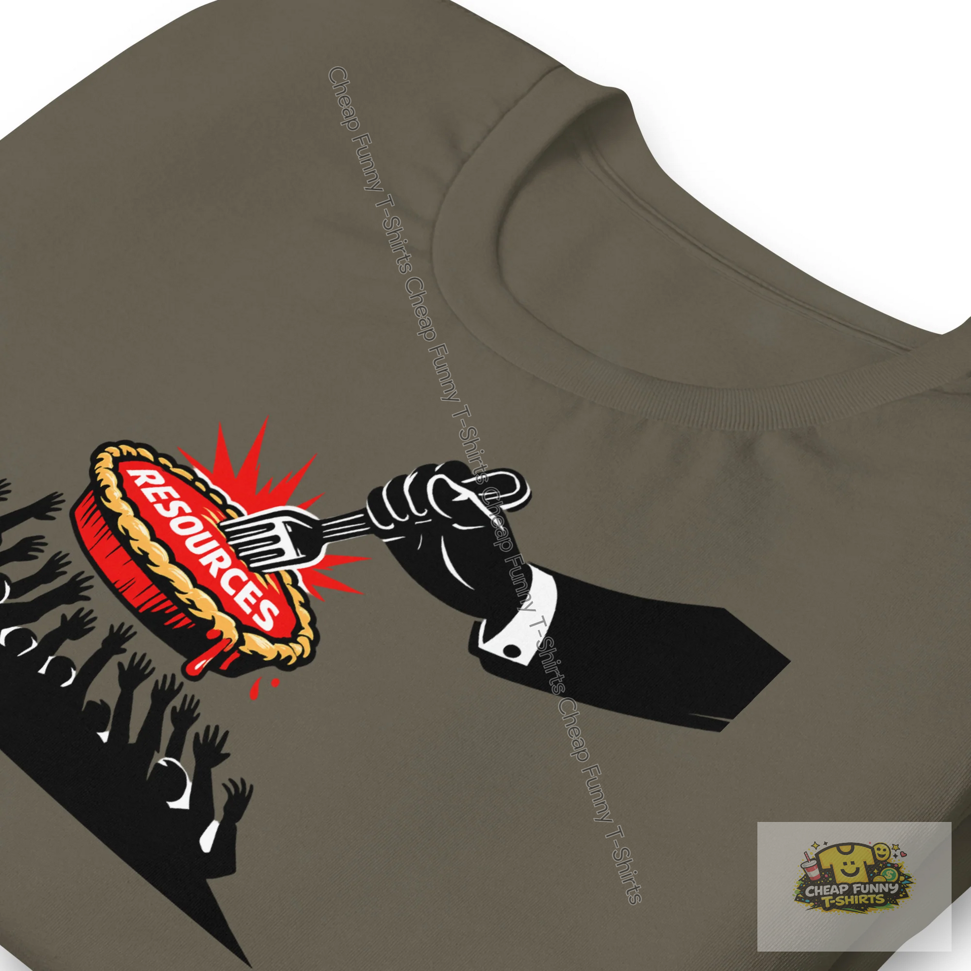 Watermarked - Serving Themselves Unisex t-shirt