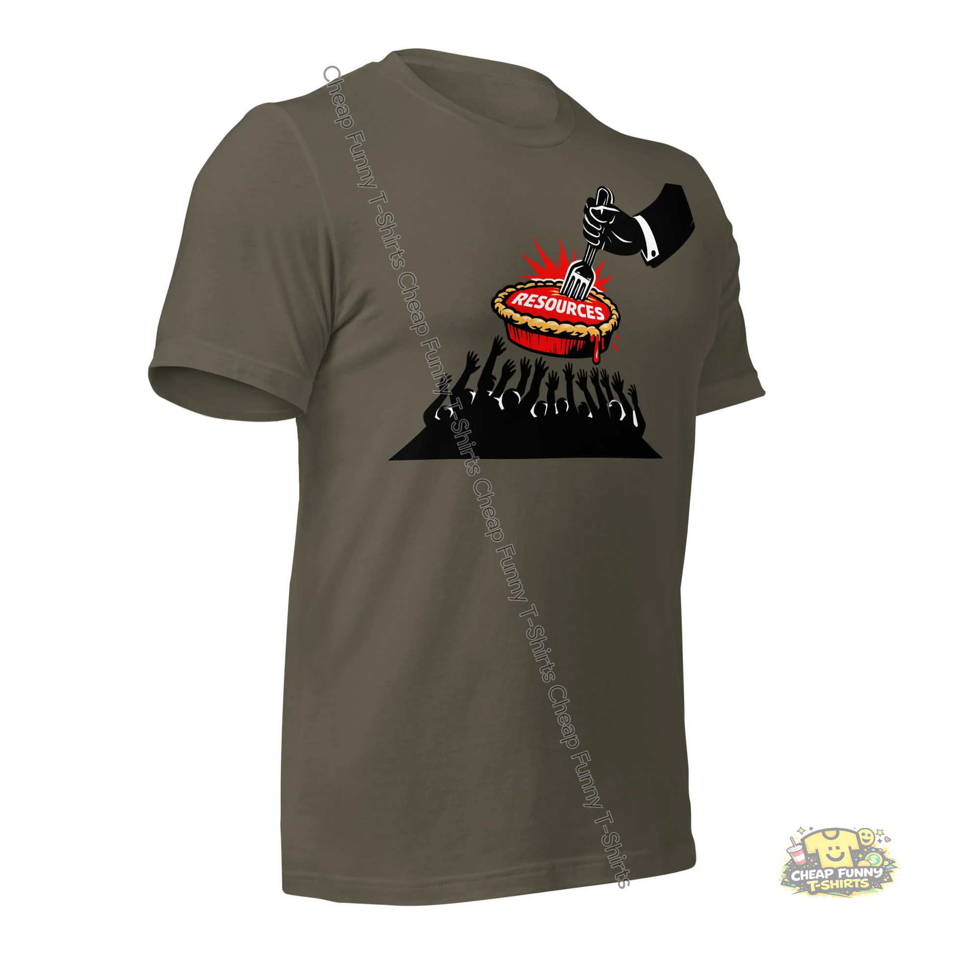 Watermarked - Serving Themselves Unisex t-shirt