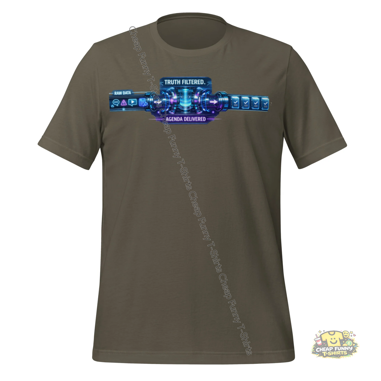 Watermarked - Truth Filtered Unisex t-shirt